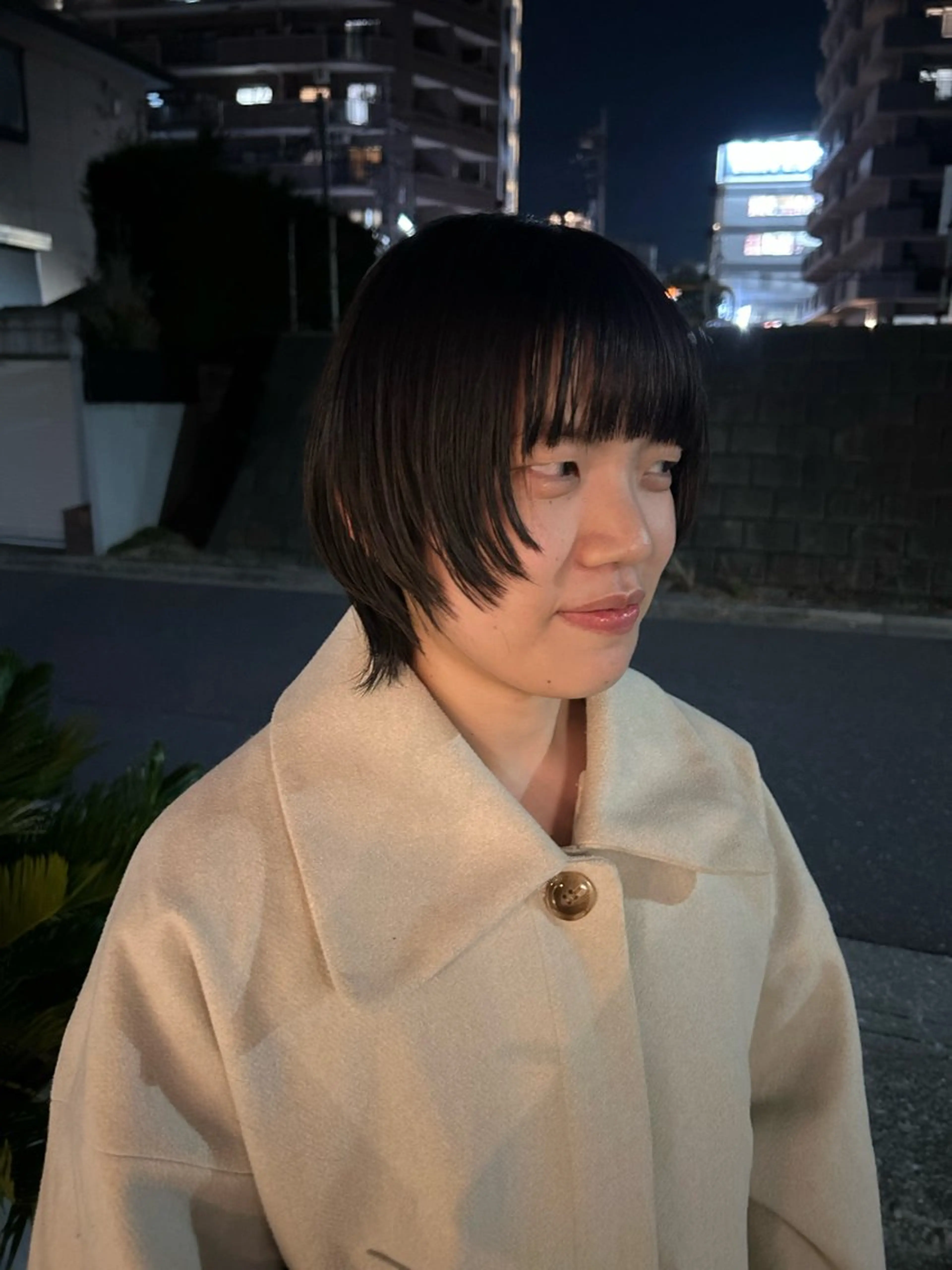 ショート 顔周りカット ショートヘア soi所属・Mori Aimiのヘアスタイル