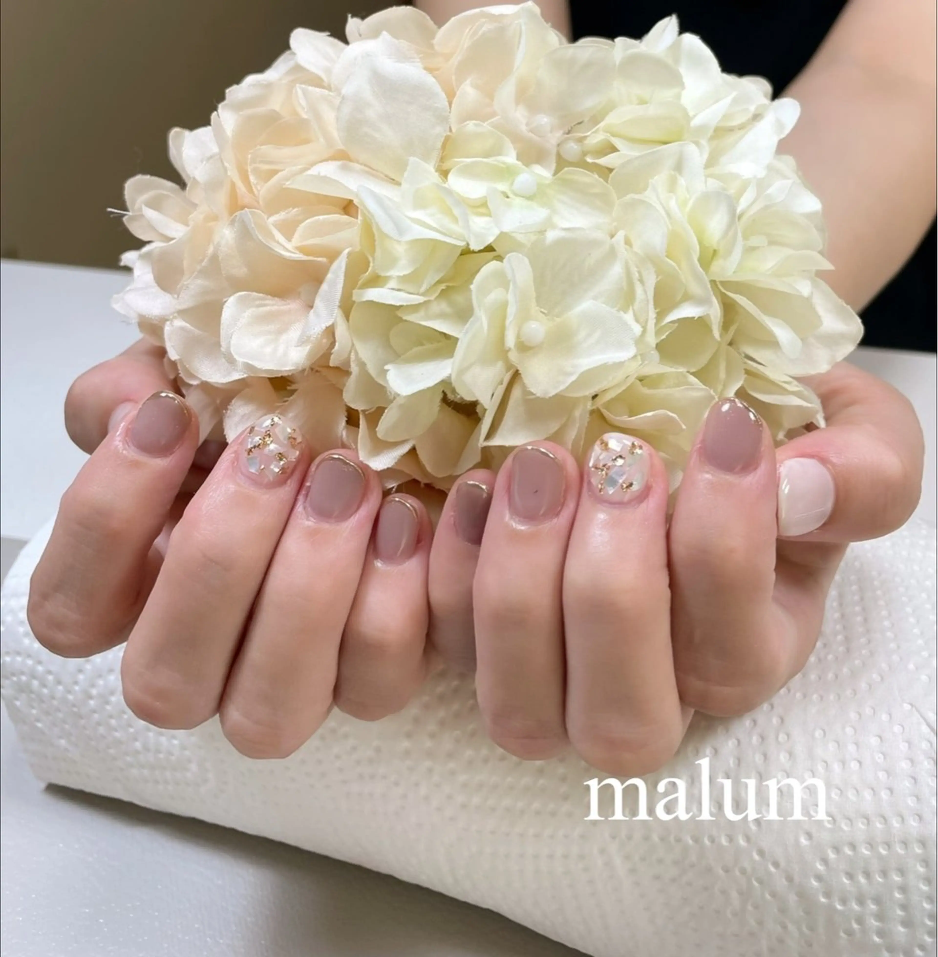 ネイル ハンドネイル malum nailのネイルデザイン