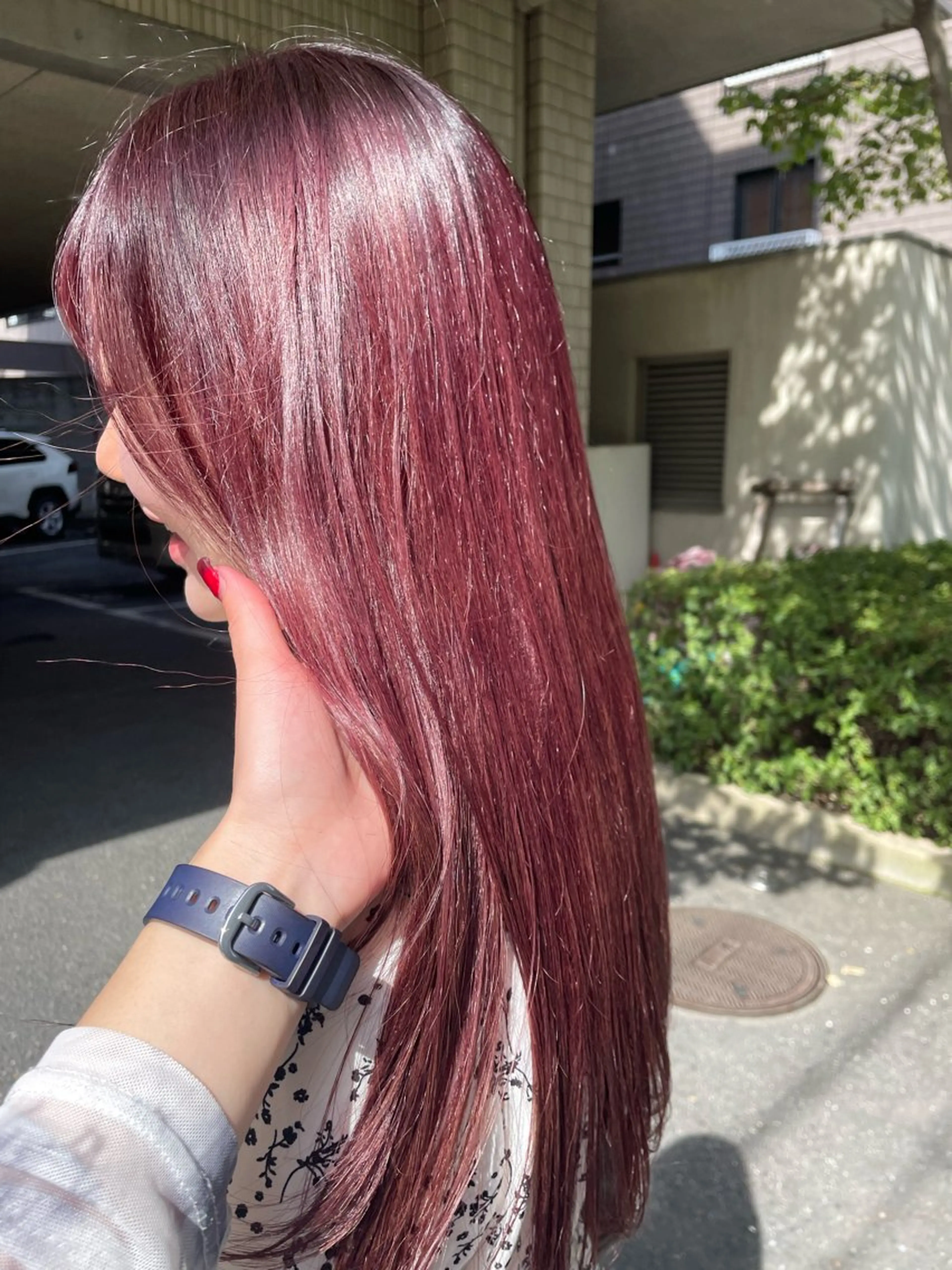 🌷イルミナカラー髪に優しい🌷イルミナカラー＋7種 shampooで髪の毛のケアもご一緒に🫧の写真