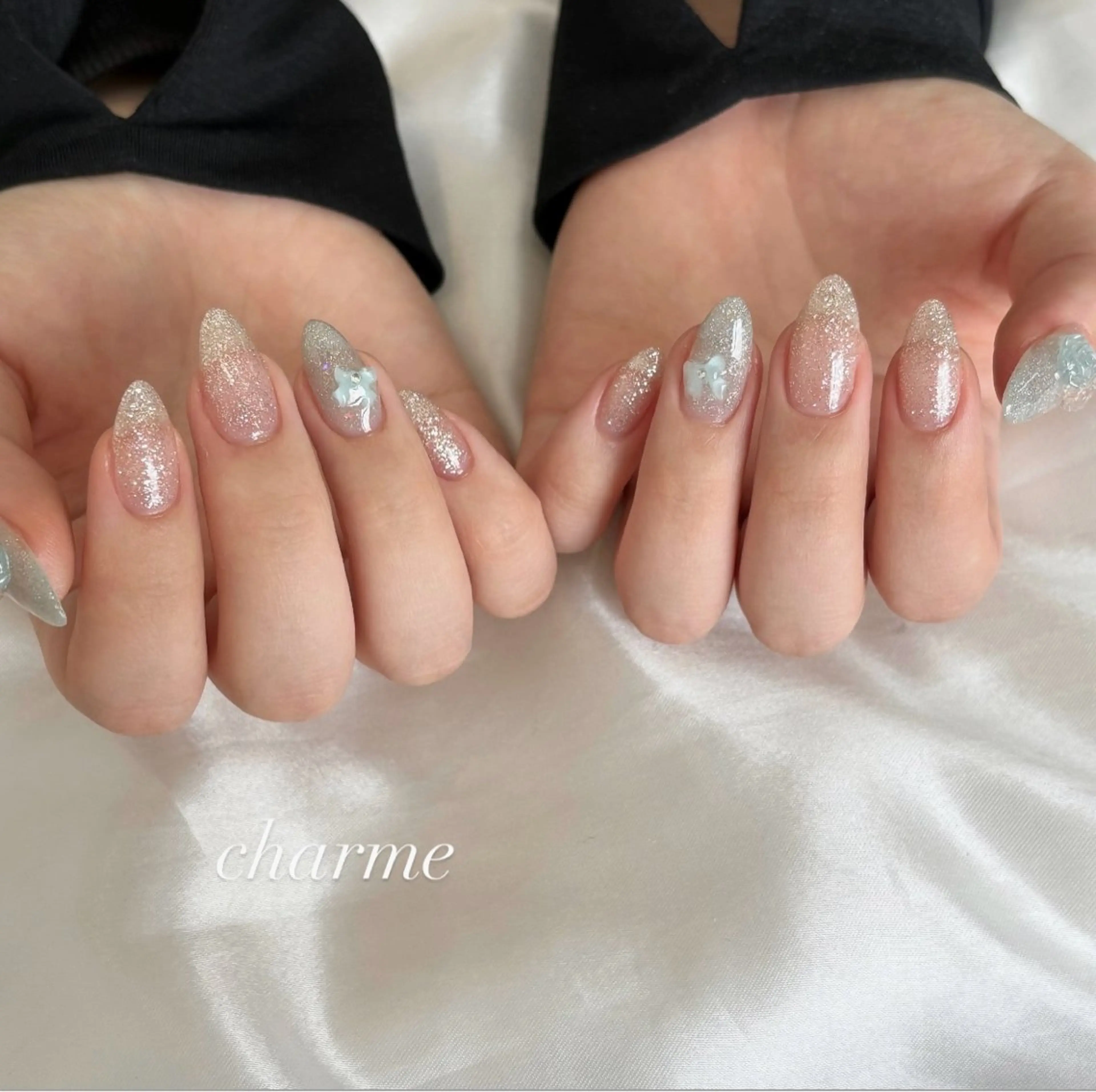 ネイル ハンドネイル charme newstaffのネイルデザイン