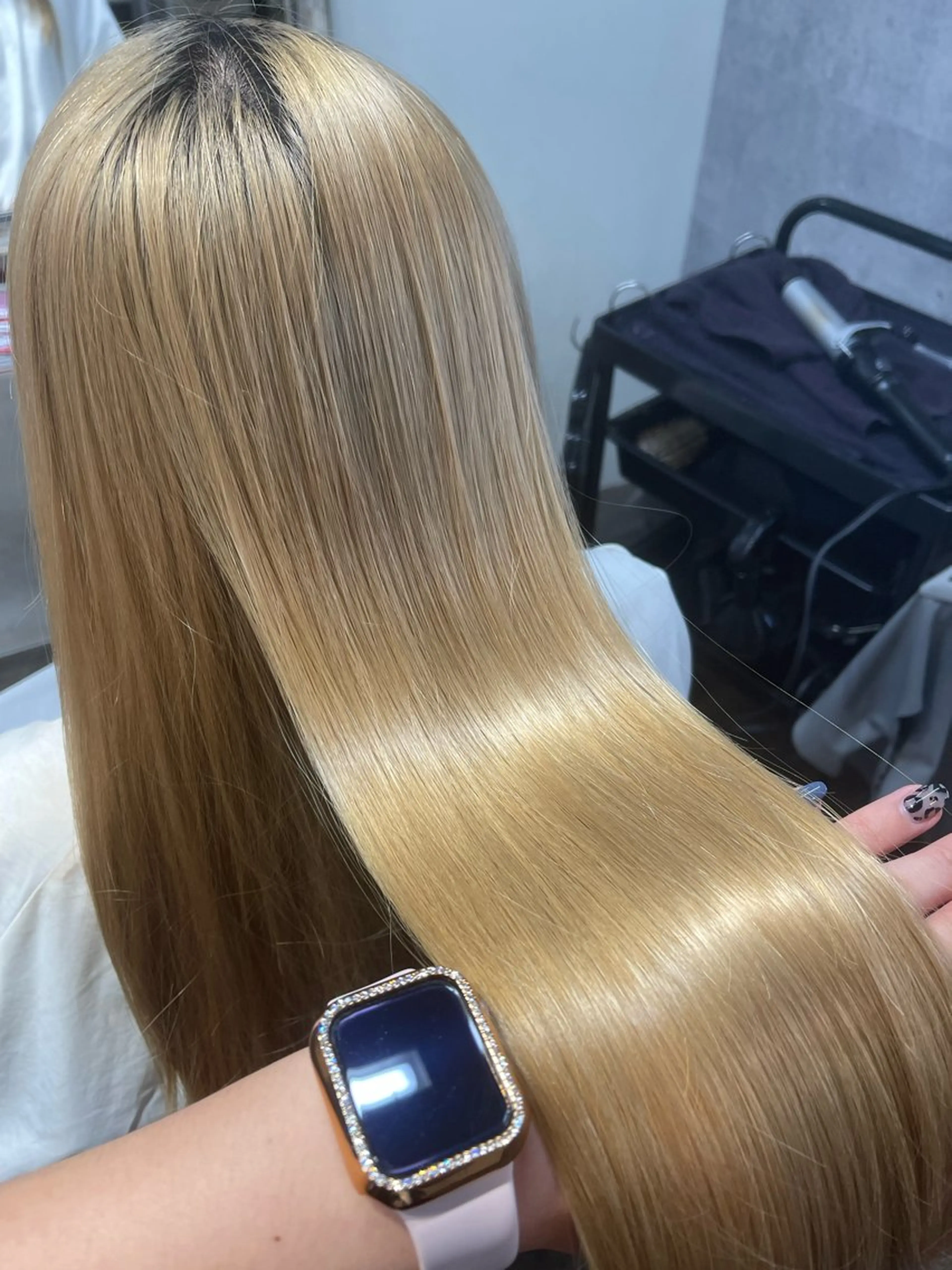 ロング トリートメント トリートメント 愛　莉/大阪美容室 /ケア・艶カラーのヘアスタイル