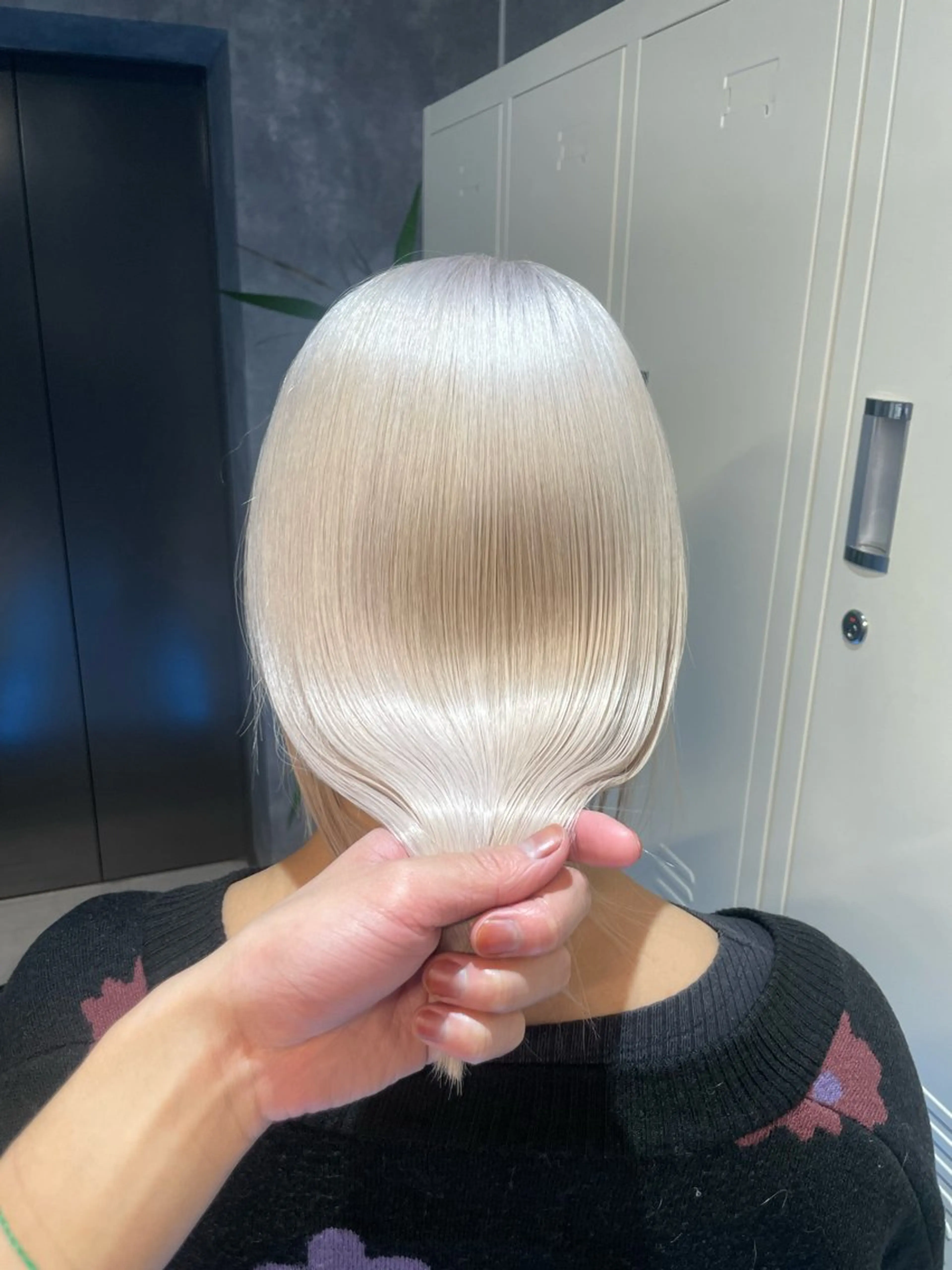 セミロング カラー トリートメント 似合わせカラー✞✟ ayumi🐈⬛のヘアスタイル