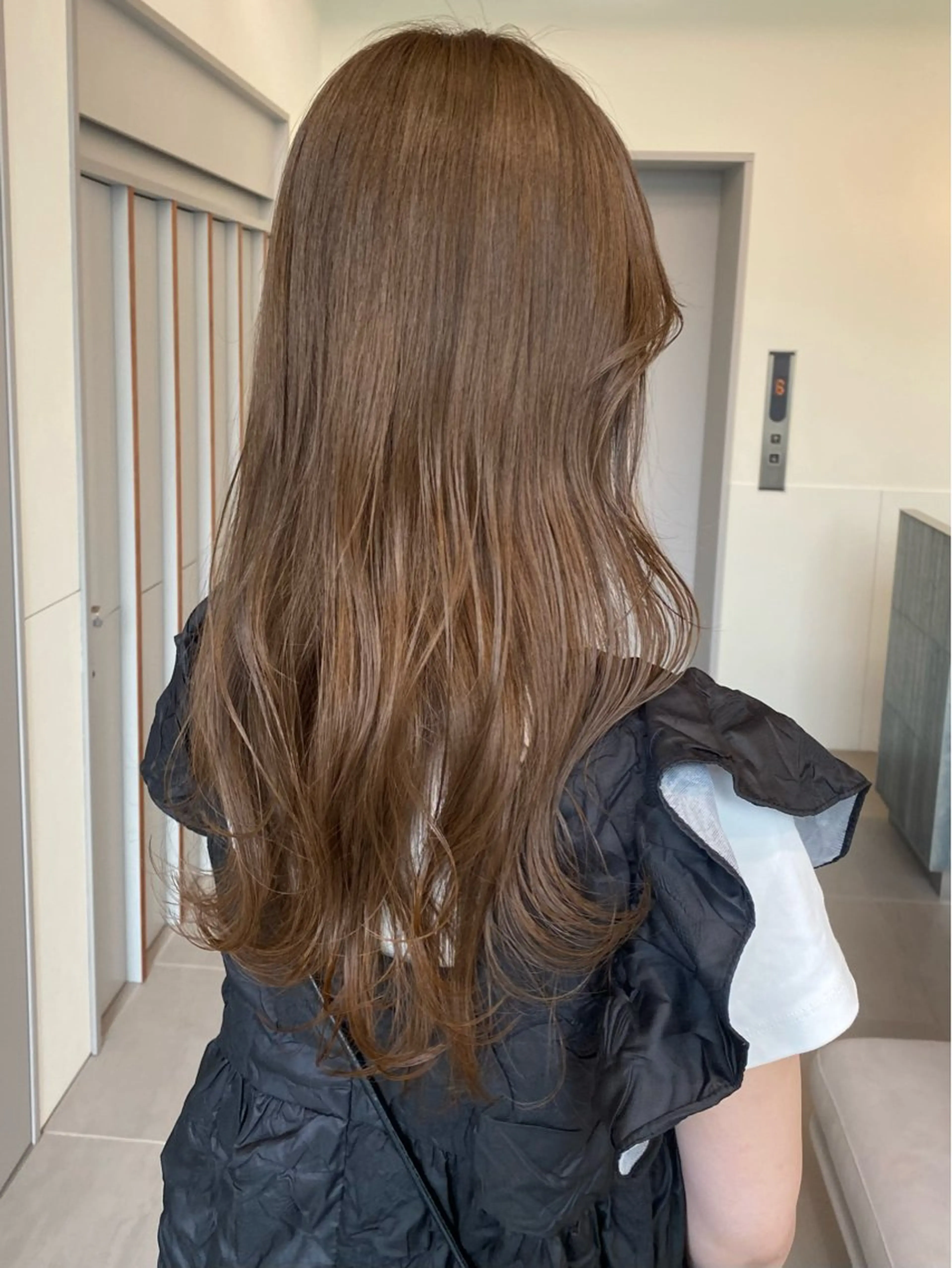 ロング 🎀透明感× 暖色カラーつな🎀のヘアスタイル