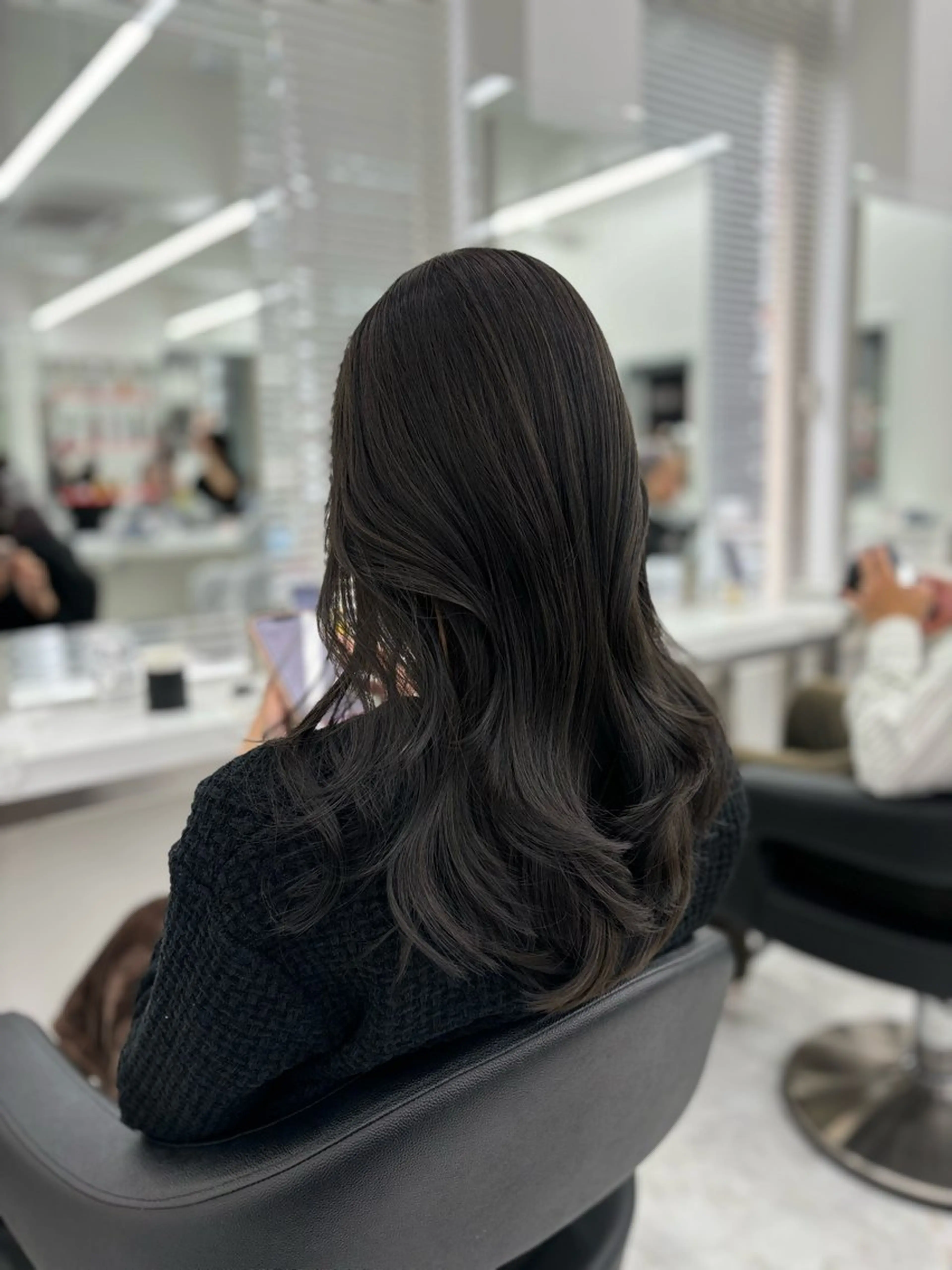 セミロング カラー カット ヘアカラー トリートメント ヘッドスパ ヘアセット 表参道ハッシュカット レイヤー/リノンのヘアスタイル