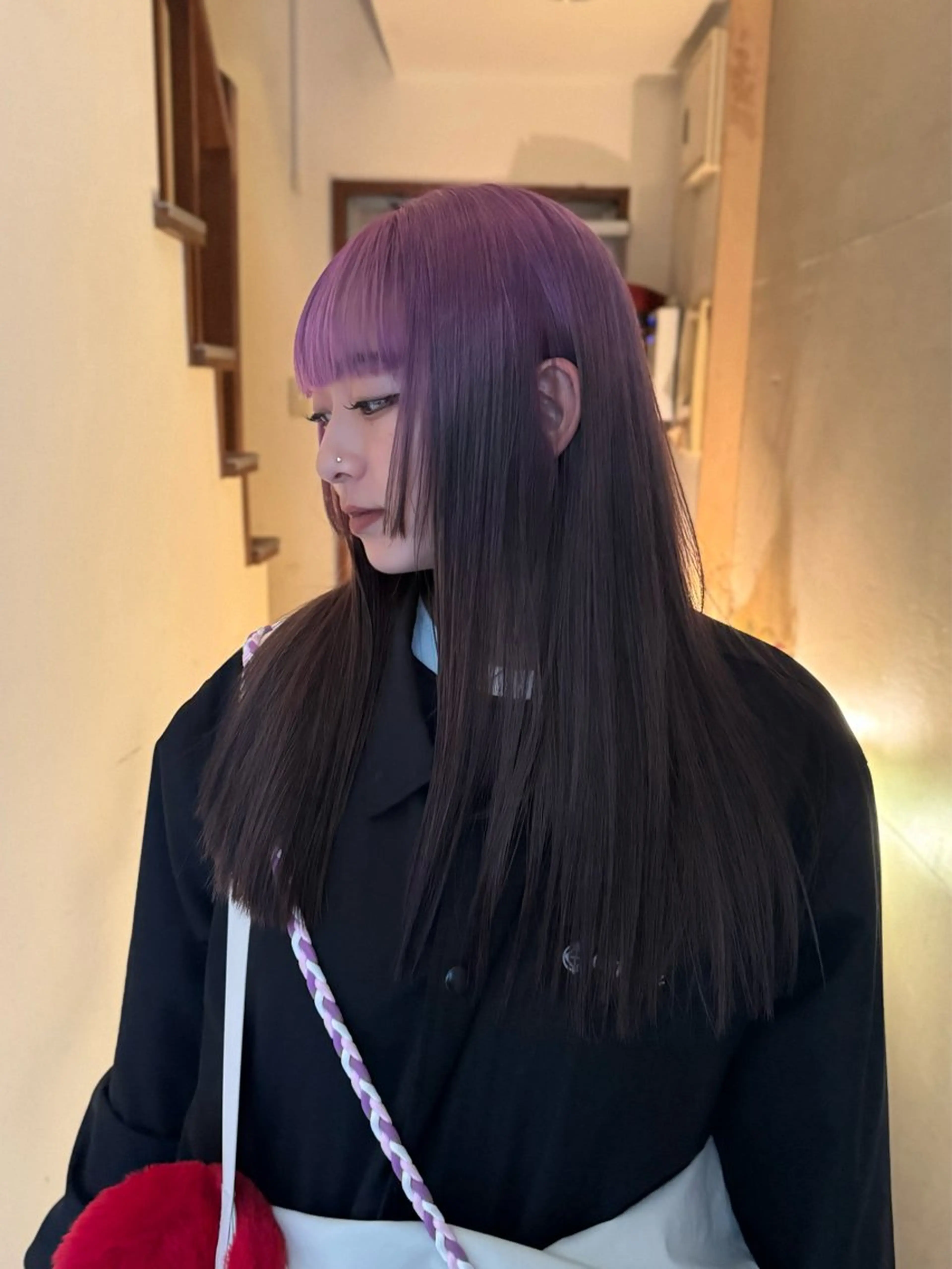 【デザインやり放題⭐️】ケアブリーチWカラー+トリートメントの写真