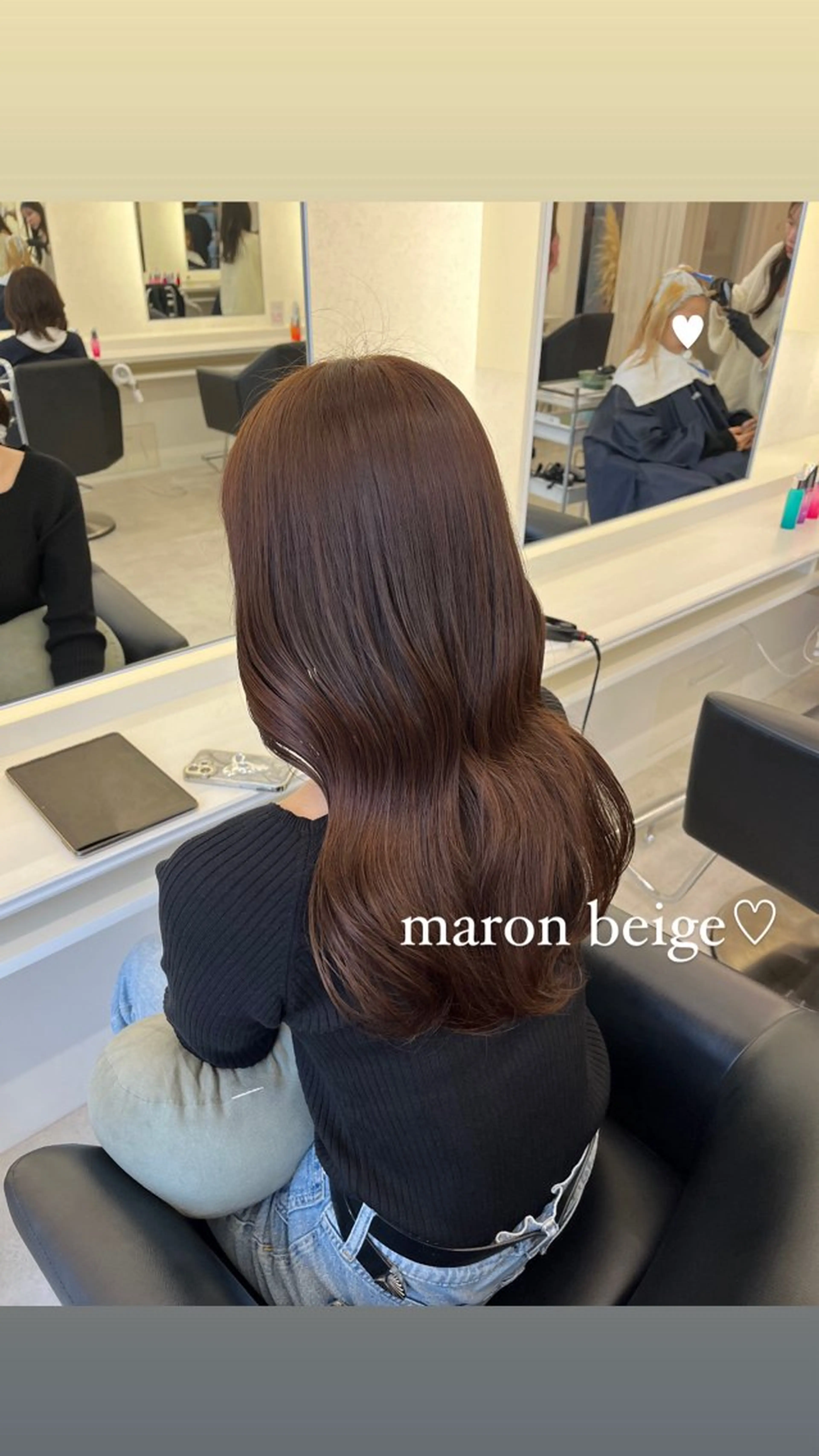 U-24ブリーチなしで明るくしたい方✨️【Wcolor】➕【スタイリング💞】の写真