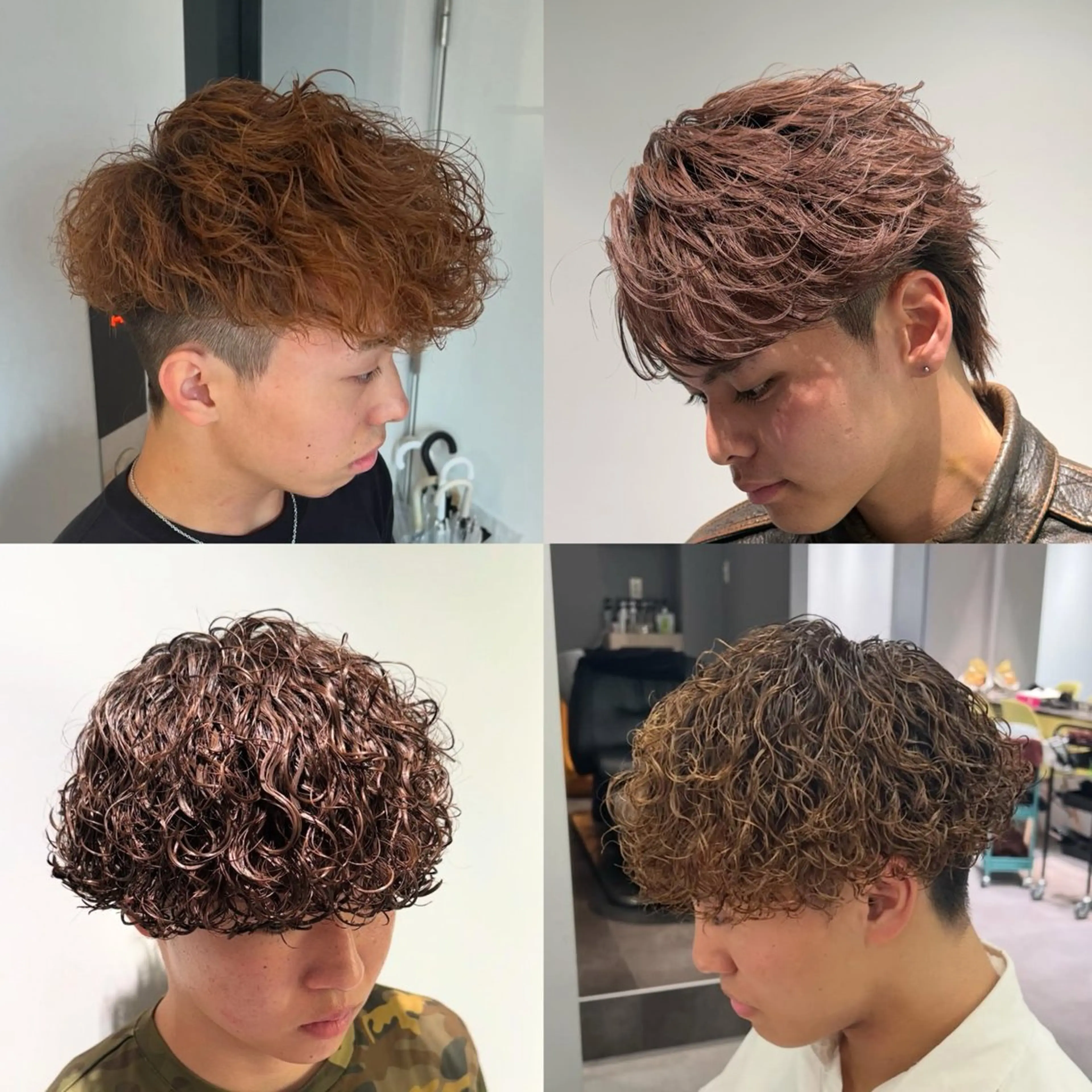 カラー メンズ カット ヘアカラー パーマ特化美容師 佐藤壮流のヘアスタイル