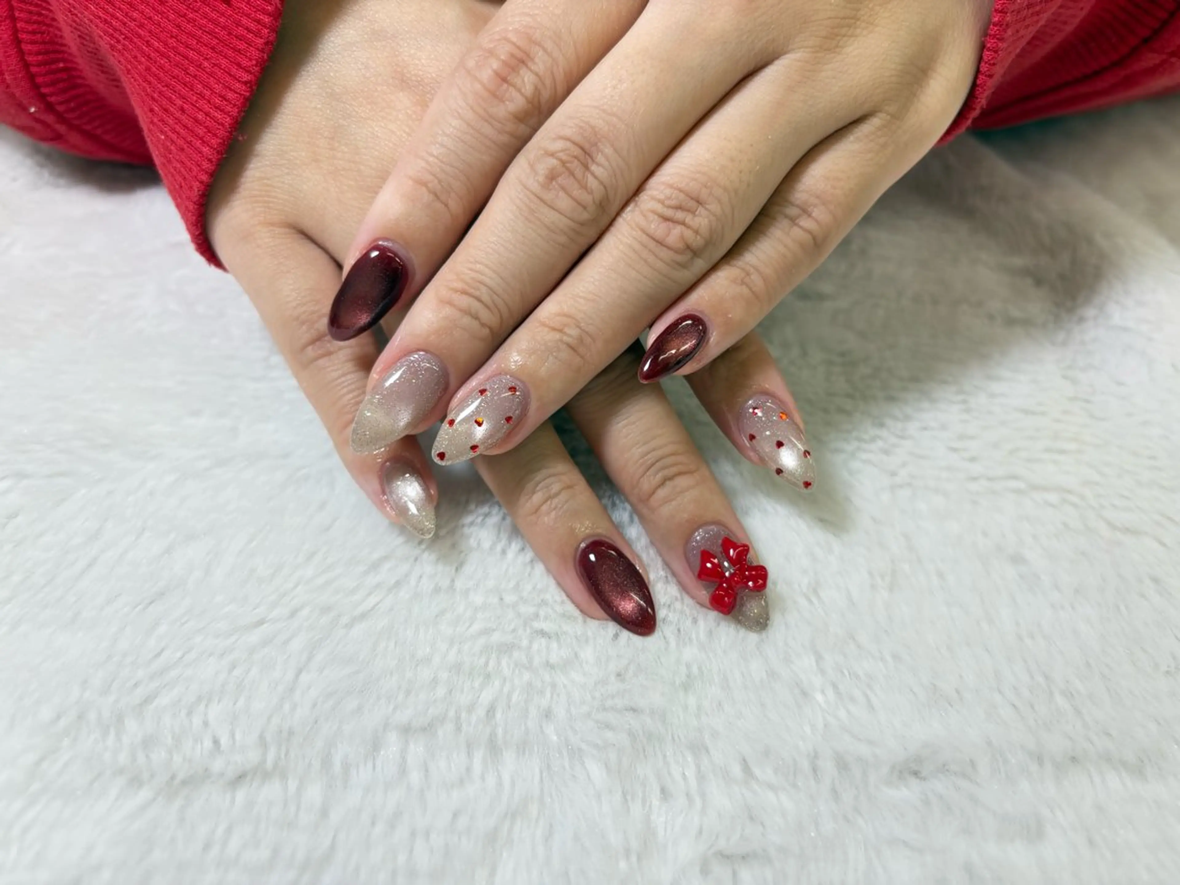 ネイル タマキ リノ　ビアンカ豊崎のネイルデザイン