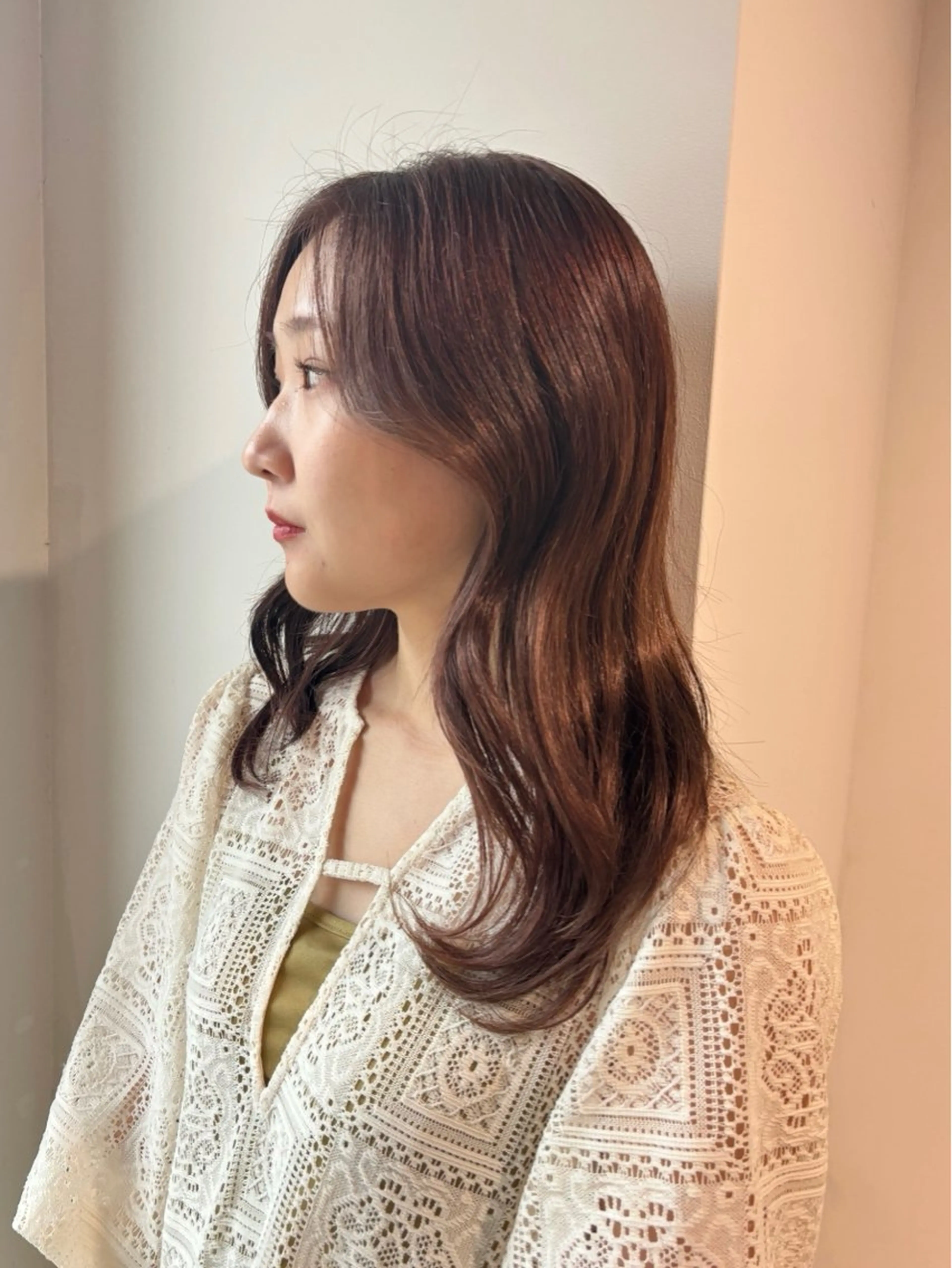 ロング カラー A.C.T C-LOOPUNITED所属・坂元 あかねのヘアスタイル