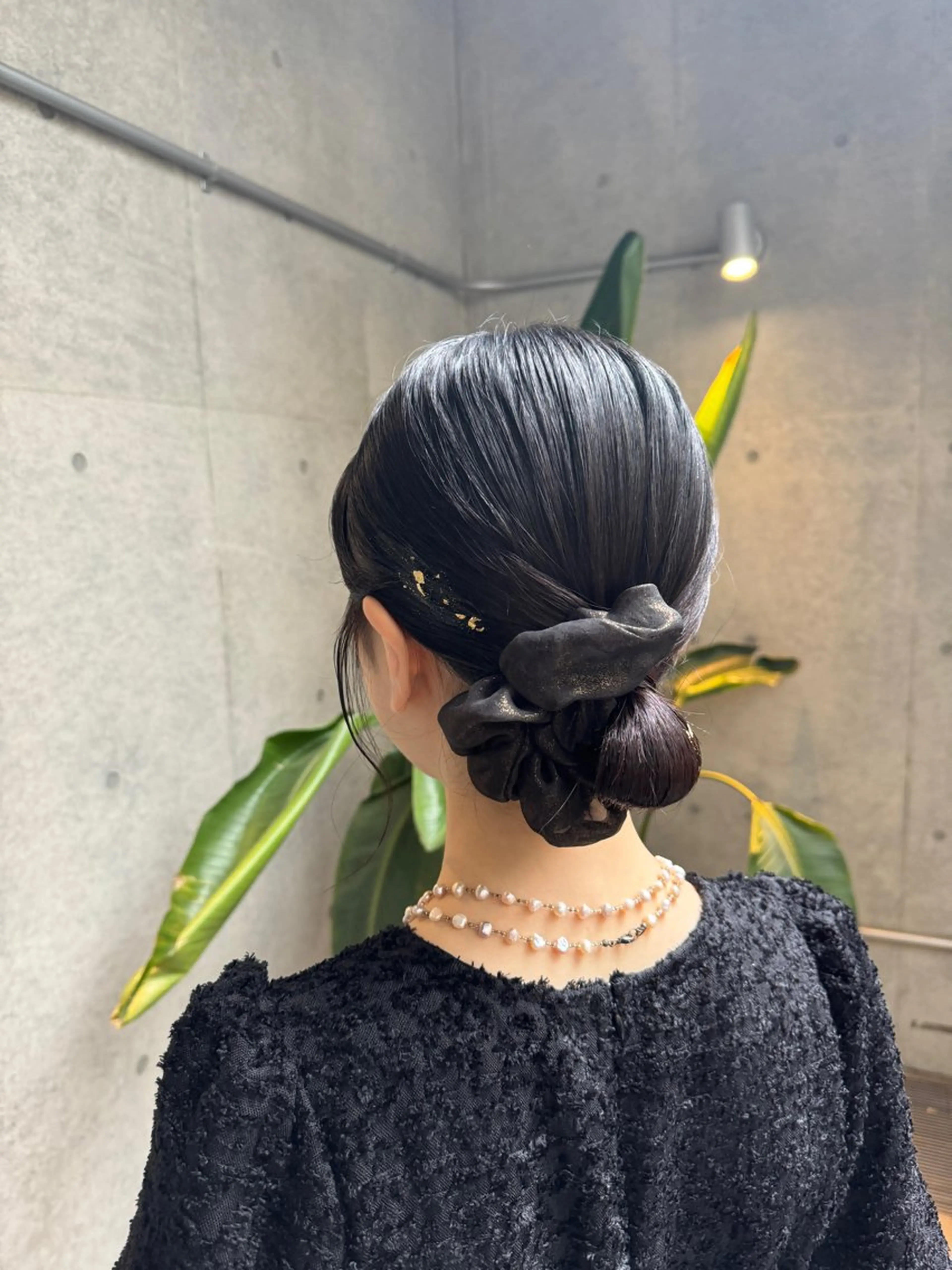 ミディアム ヘアアレンジ ヘアセット 垢抜けレイヤー/ 着付け　ふうか　渋谷のヘアスタイル