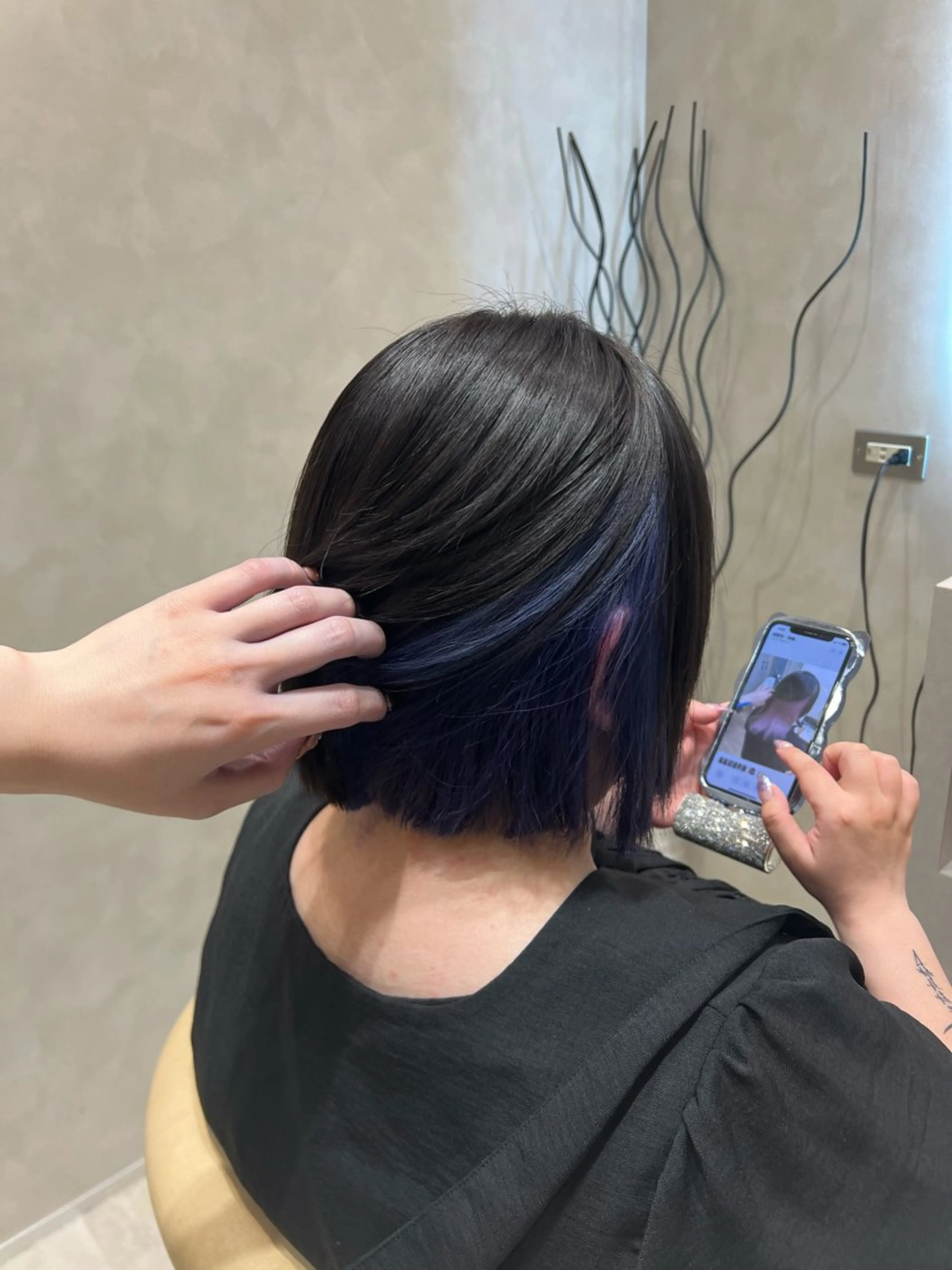 ショート DEAN豊橋店所属・🩵シオリ/透明感/ ハイトーン🩵のヘアスタイル