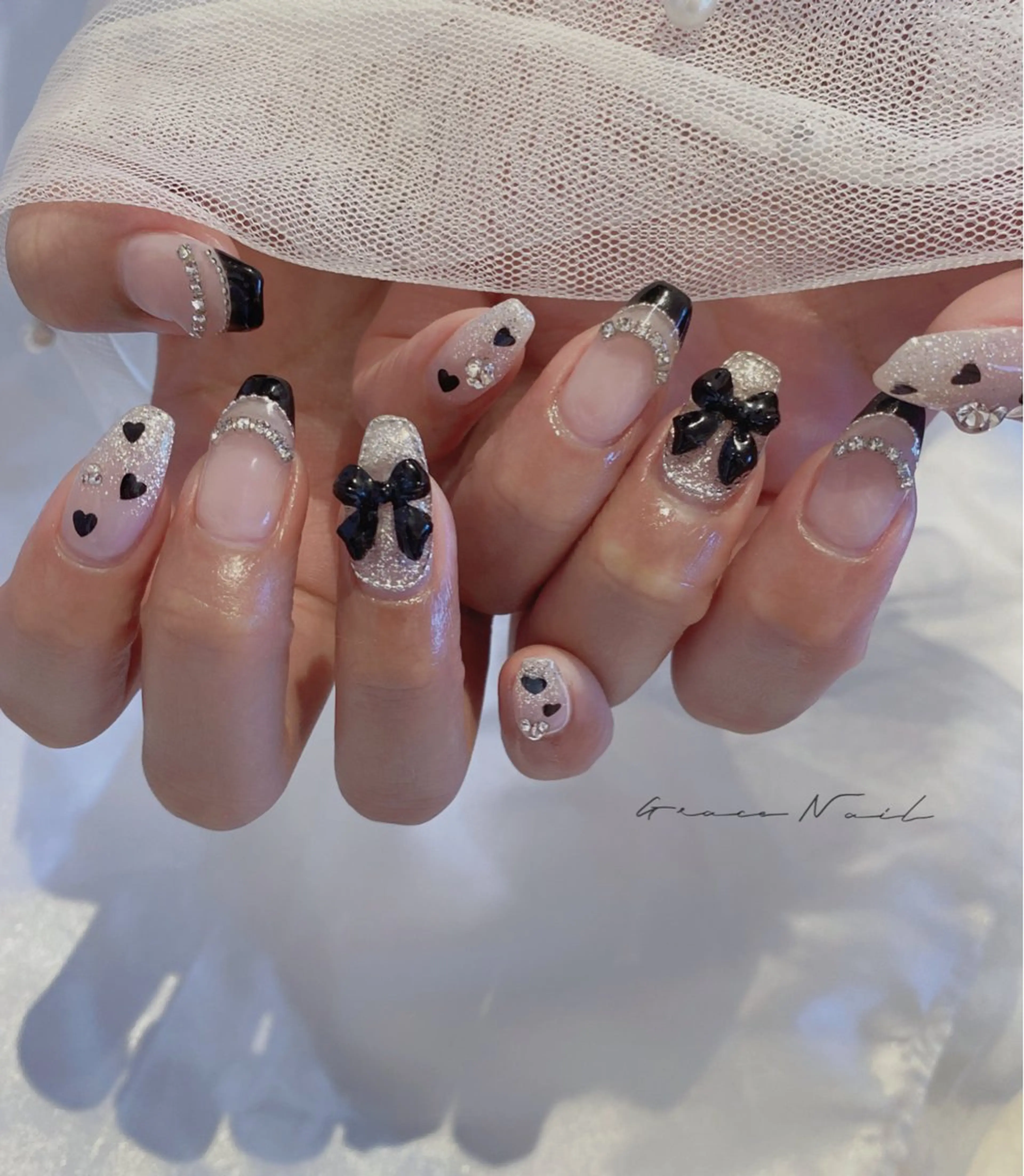 ネイル ハンドネイル ☆*。Grace Nail。*☆のネイルデザイン