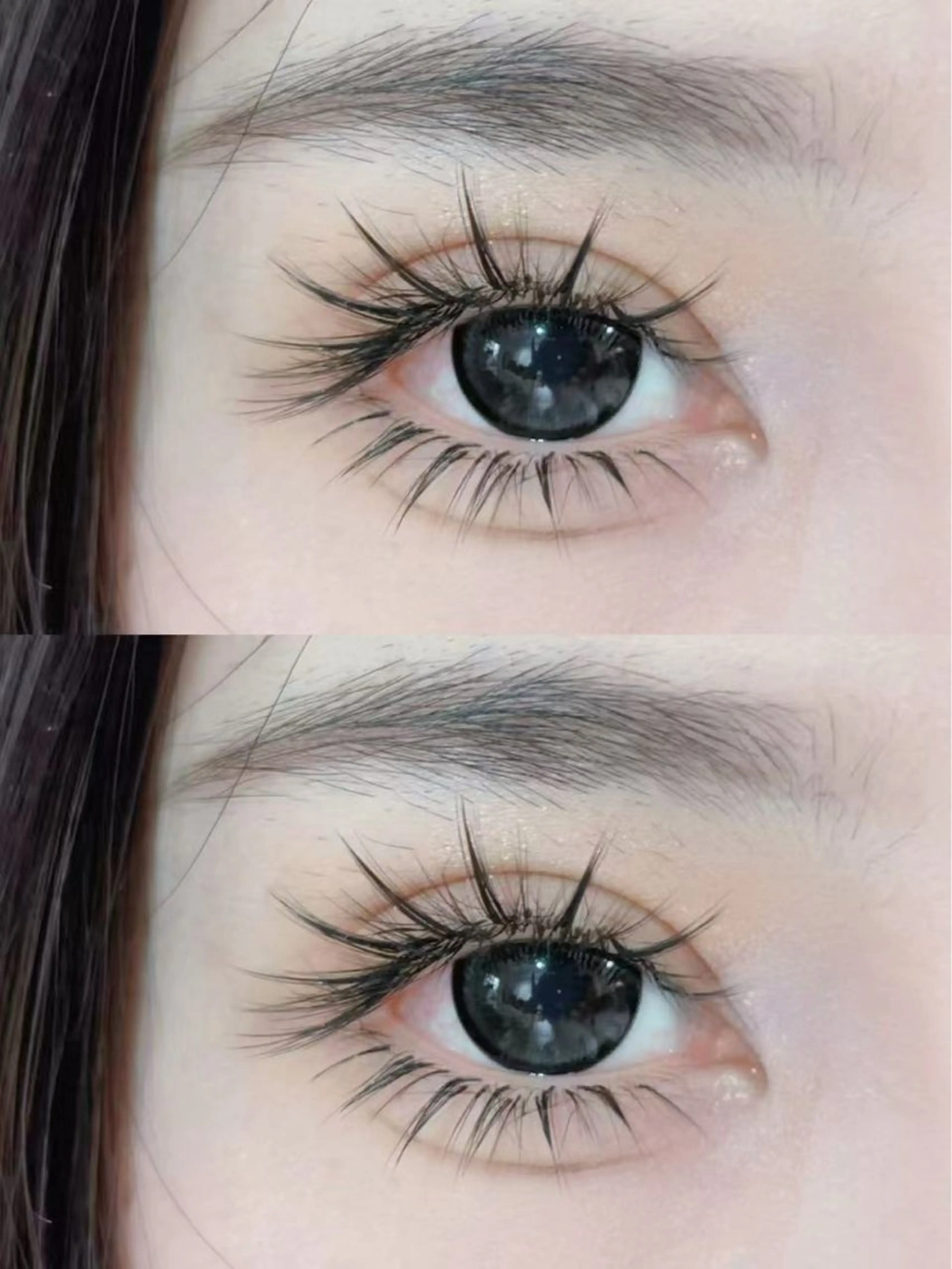 マツエク・マツパ 付け放題 バインドロック カラーマツエク フラットラッシュ 韓国風マツエク W Salon アイラッシュのマツエク・マツパデザイン