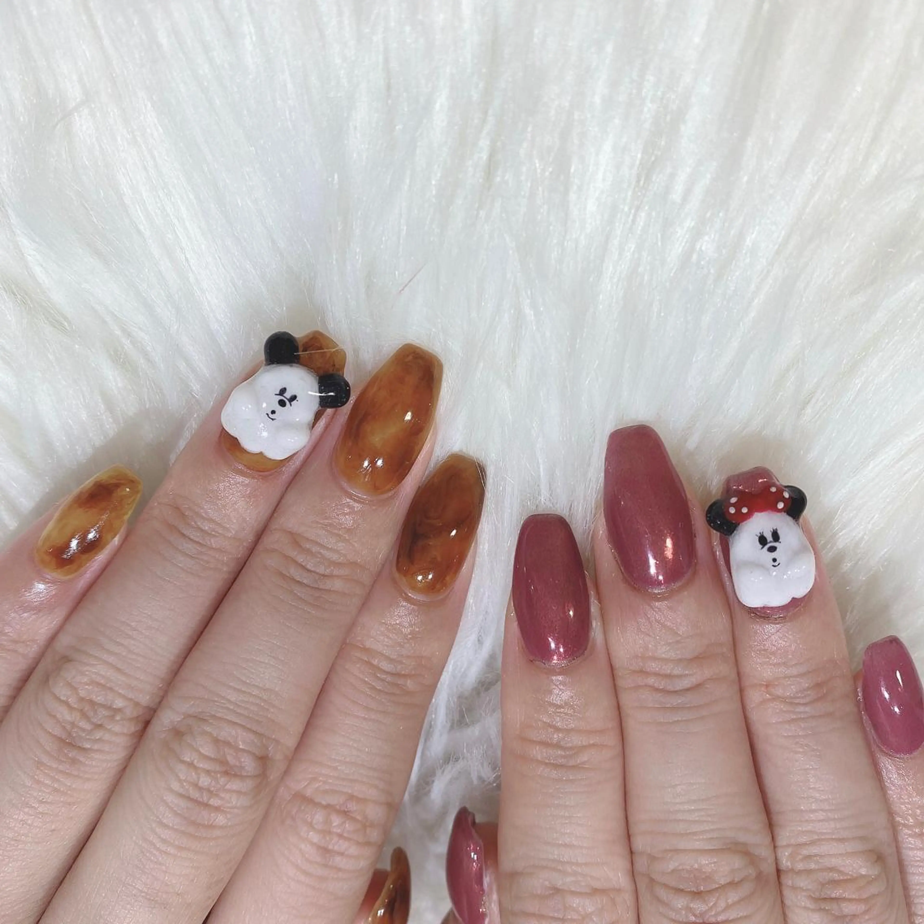 ネイル 西岡 杏のネイルデザイン