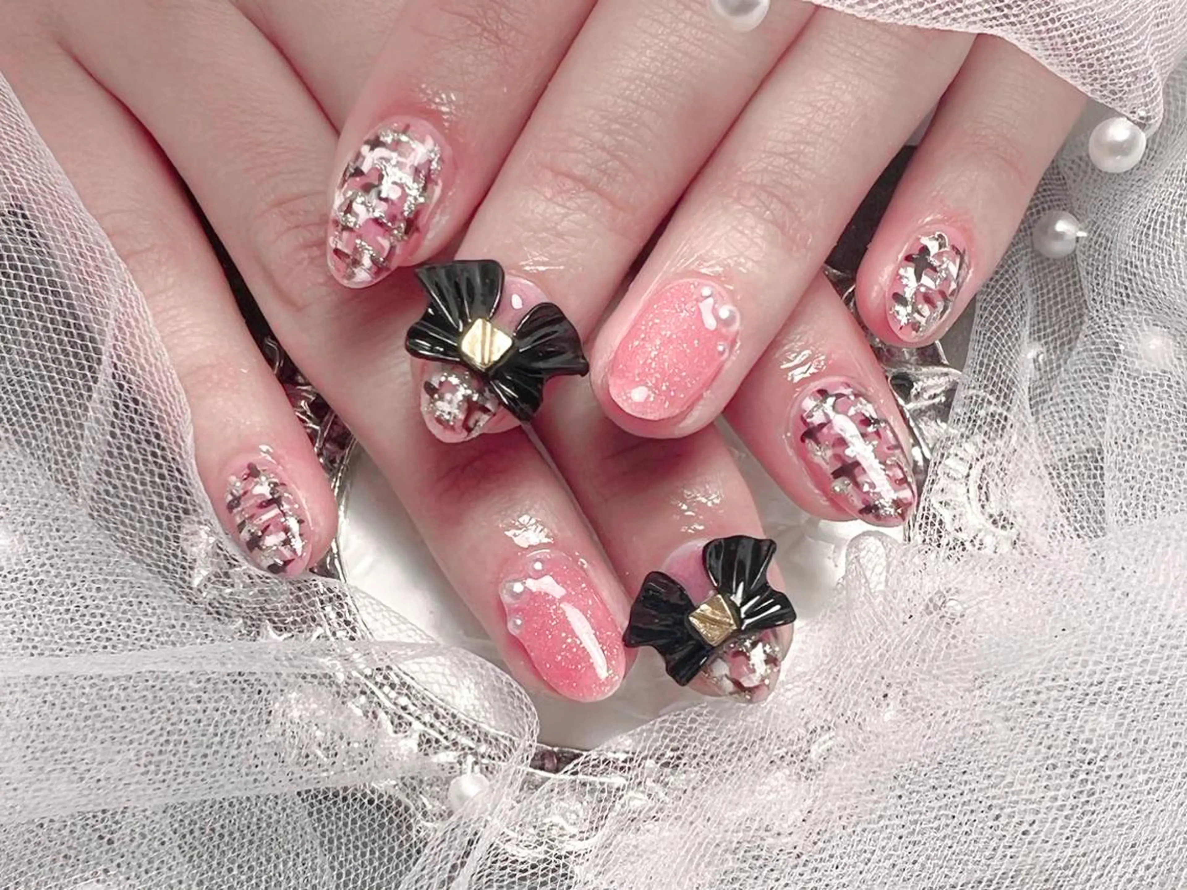 ネイル ハンドネイル マジックミラー所属・マジック ミラーのネイルデザイン