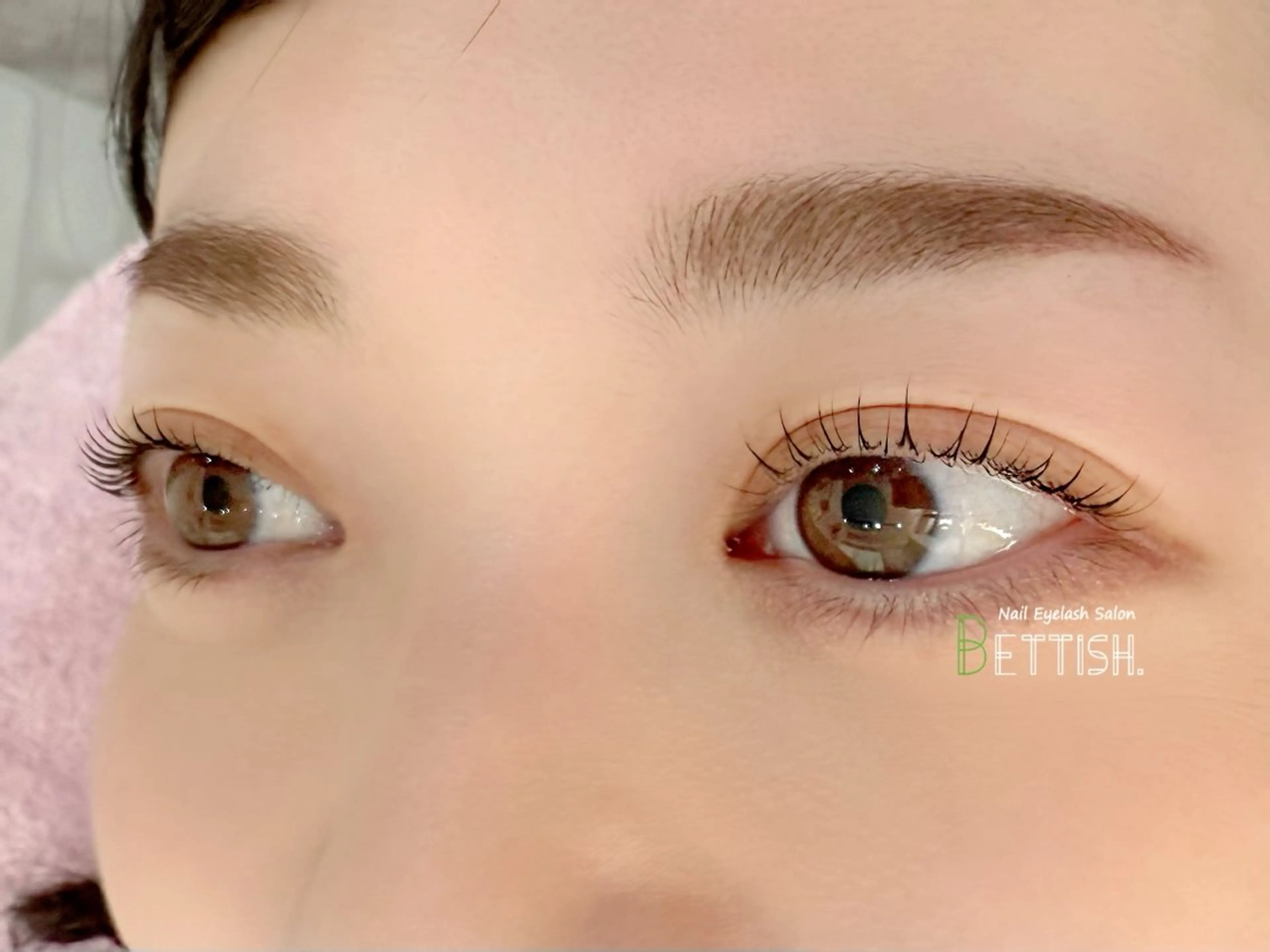 マツエク・マツパ マツパ BETTISH. HARUKA☺︎のマツエク・マツパデザイン