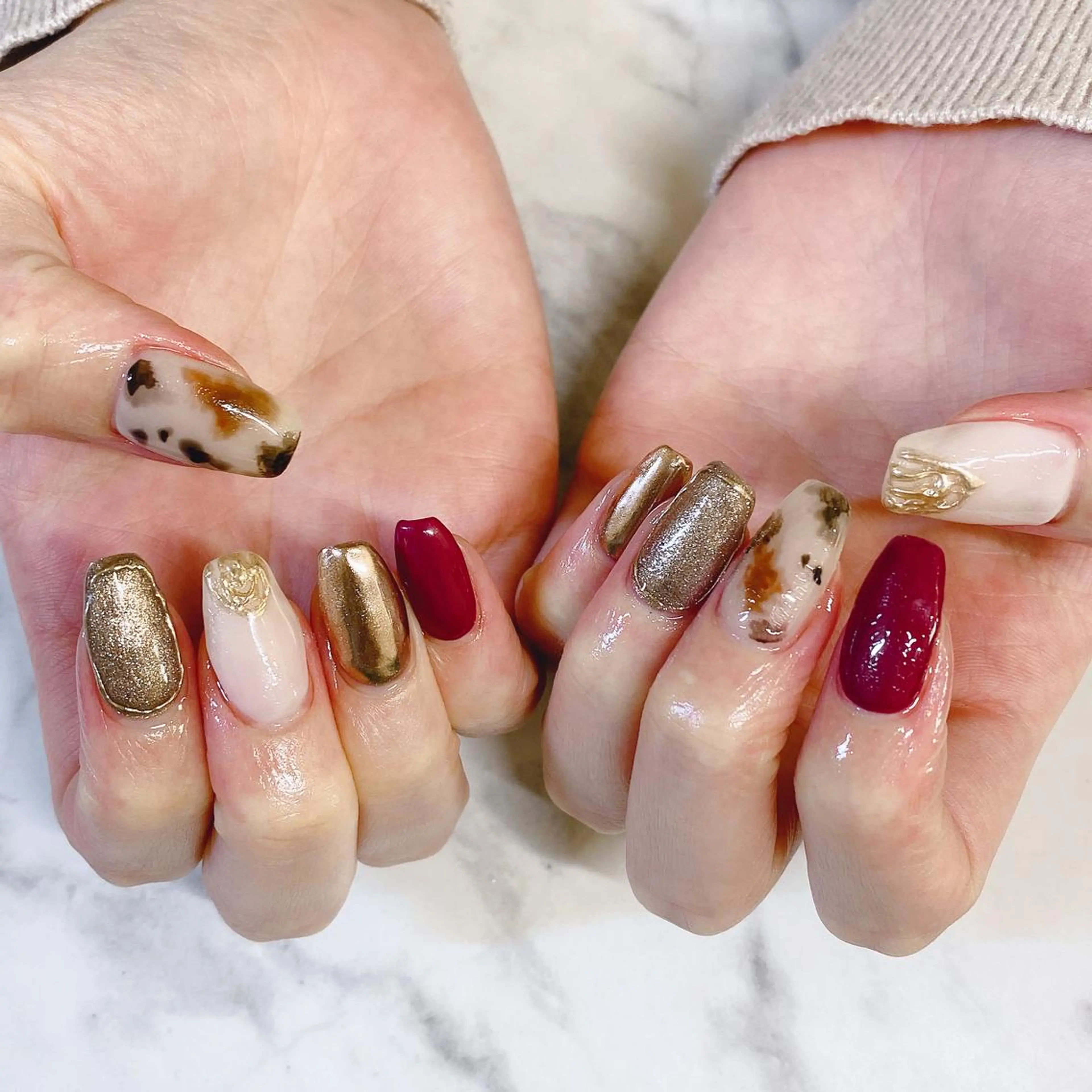 ネイル ハンドネイル ISHIHARA KANAのネイルデザイン