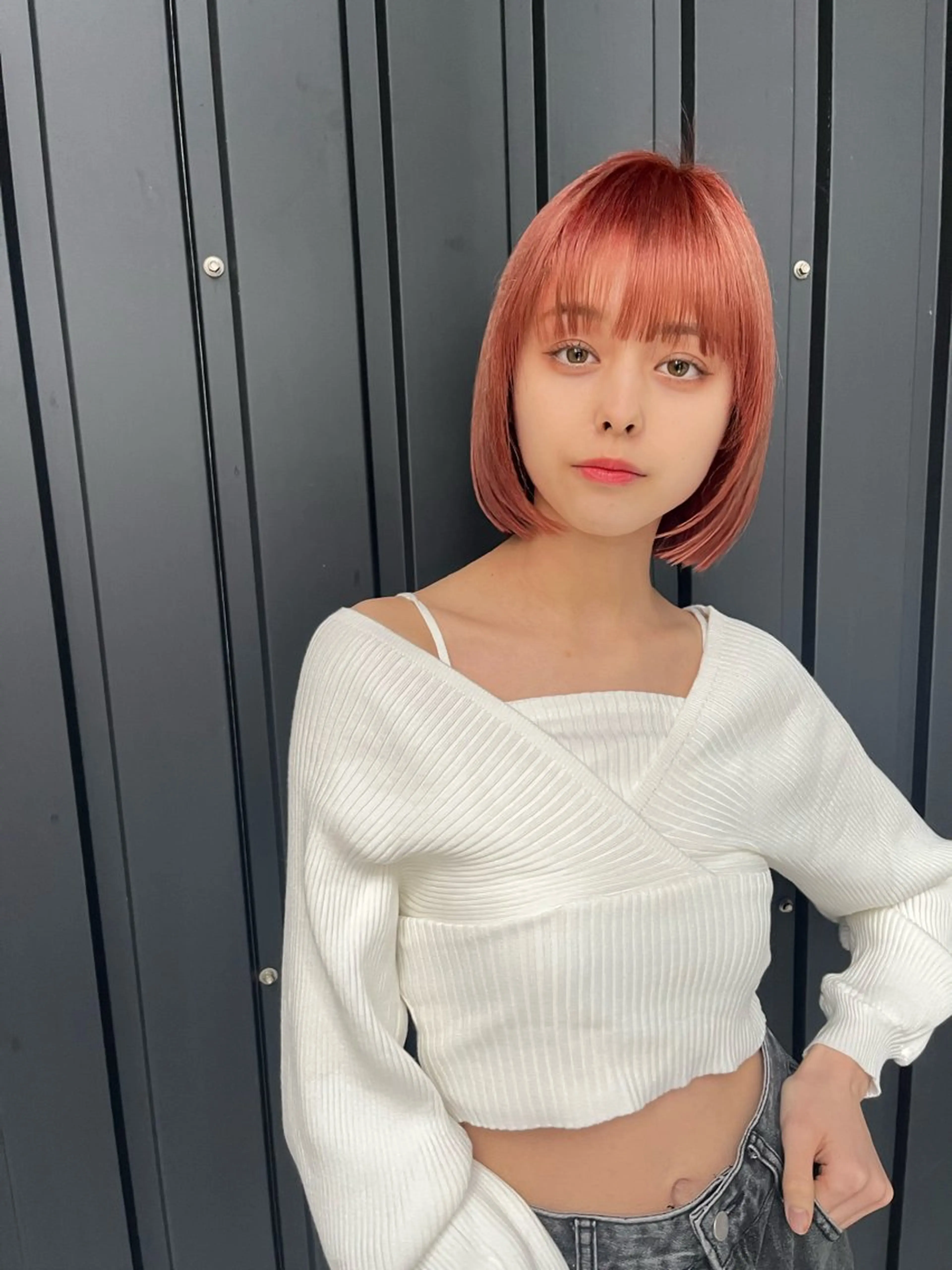 ショート カラー 浦和Lond 山本賢人のヘアスタイル