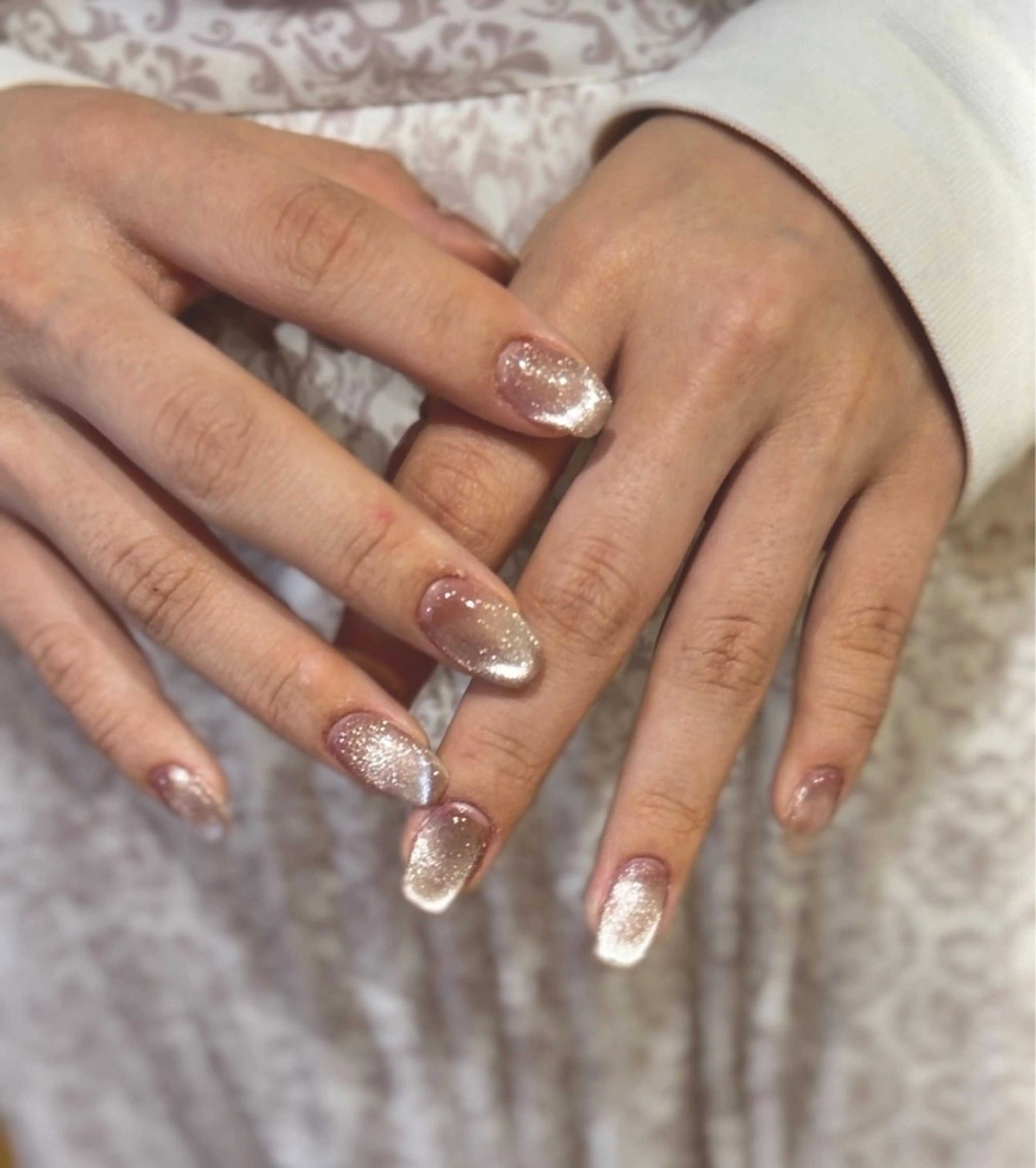 ネイル マグネットネイル ハンドネイル Mana  🫧 パラジェル⌇自由が丘のネイルデザイン