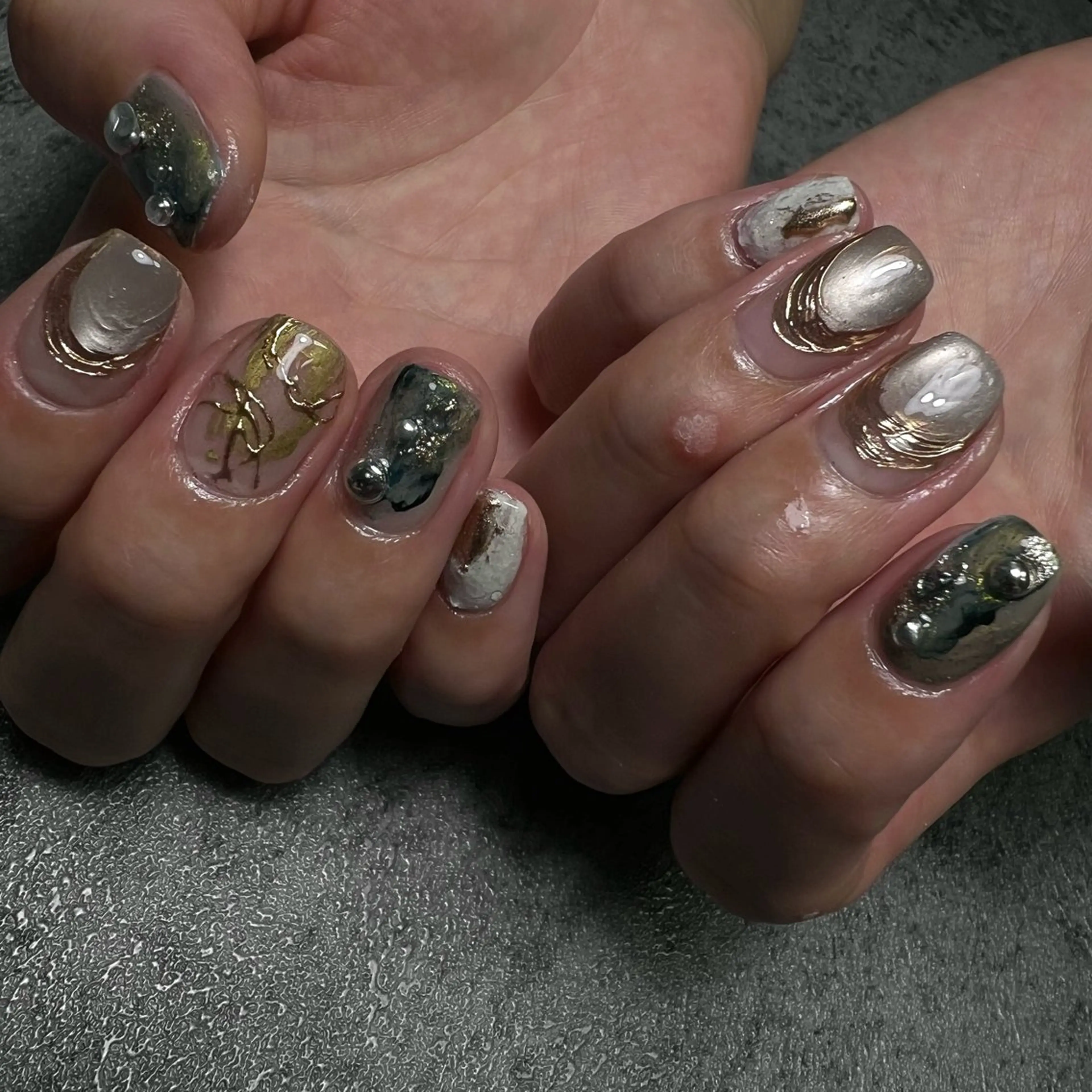 ネイル ハンドネイル μ3.nail mayuのネイルデザイン