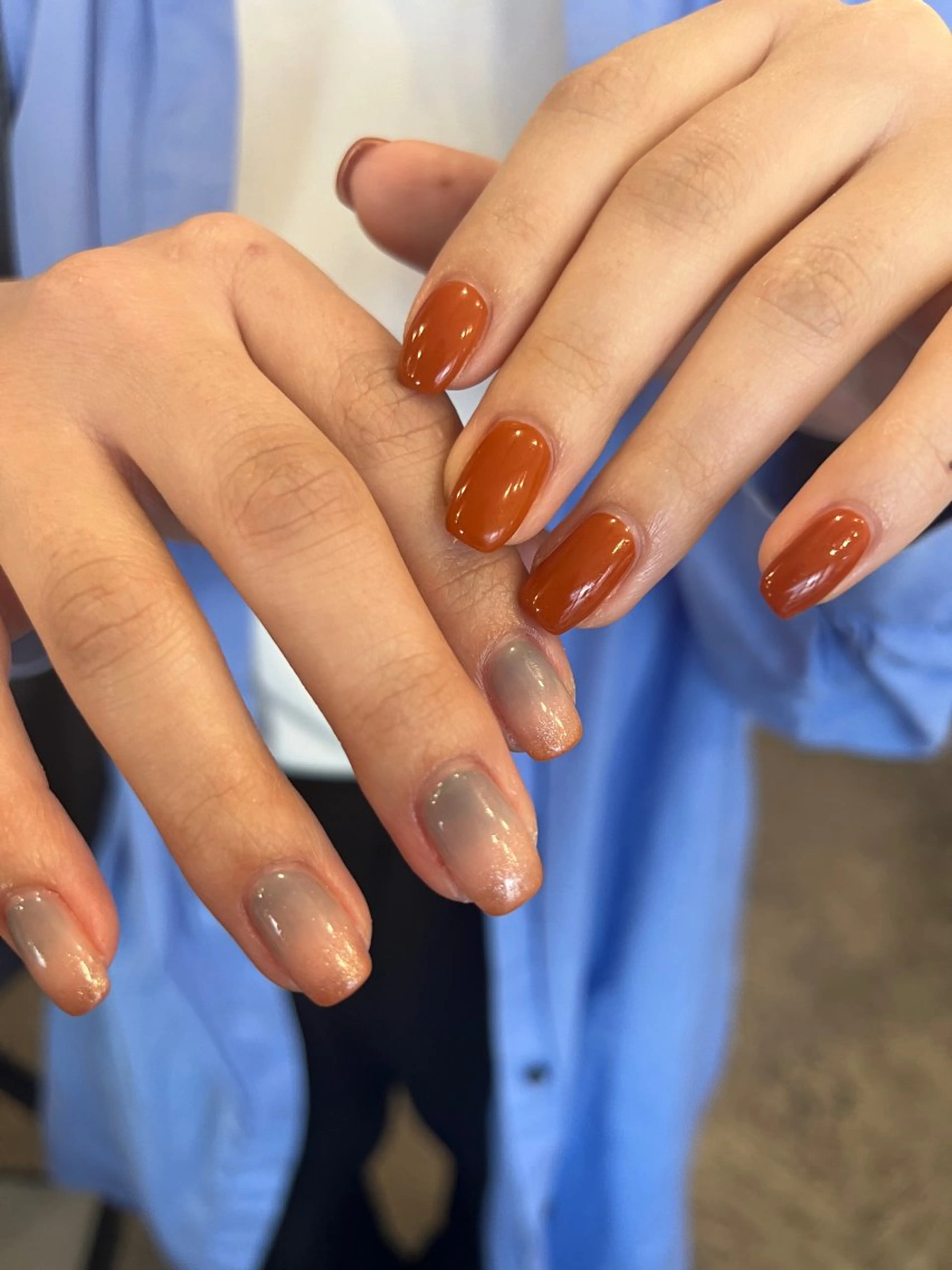 ネイル ハンドネイル ハンドケア Ri.nail オクマトモカのネイルデザイン