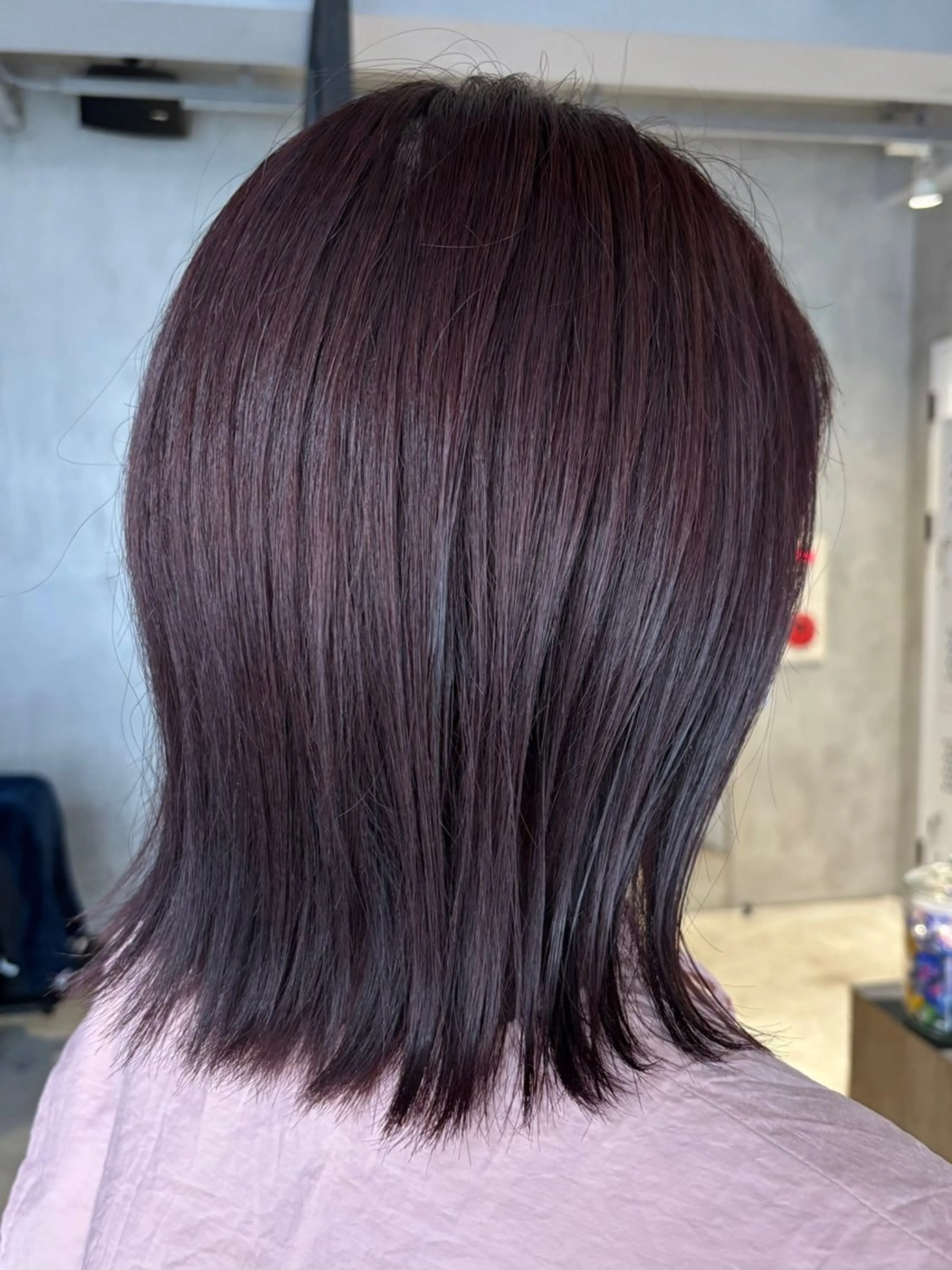 ミディアム ヘアカラー elima. 池田紗矢香💝のヘアスタイル