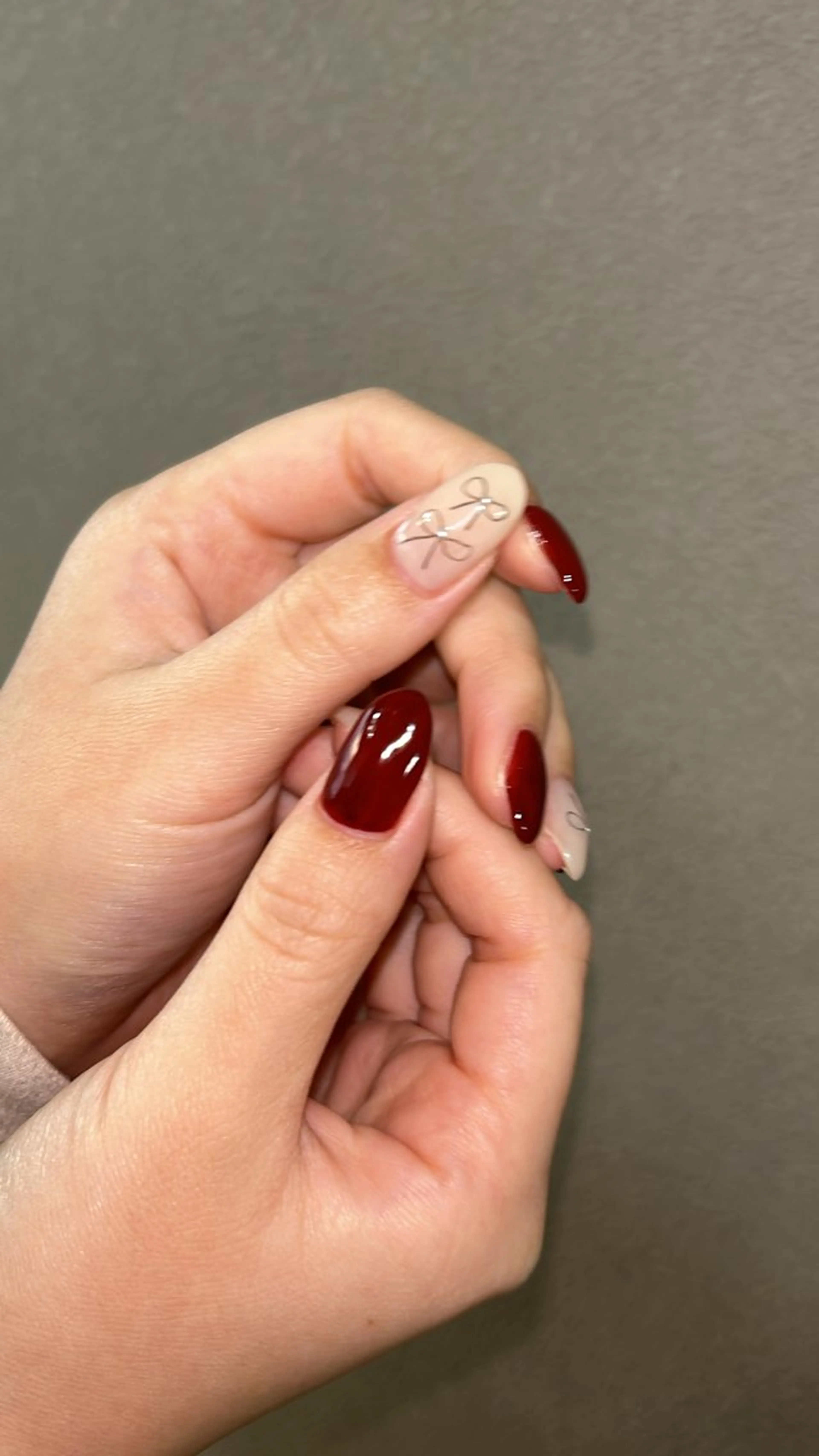 ネイル リボン MAXKELLY大阪店所属・MAXKELLY 大阪店のネイルデザイン