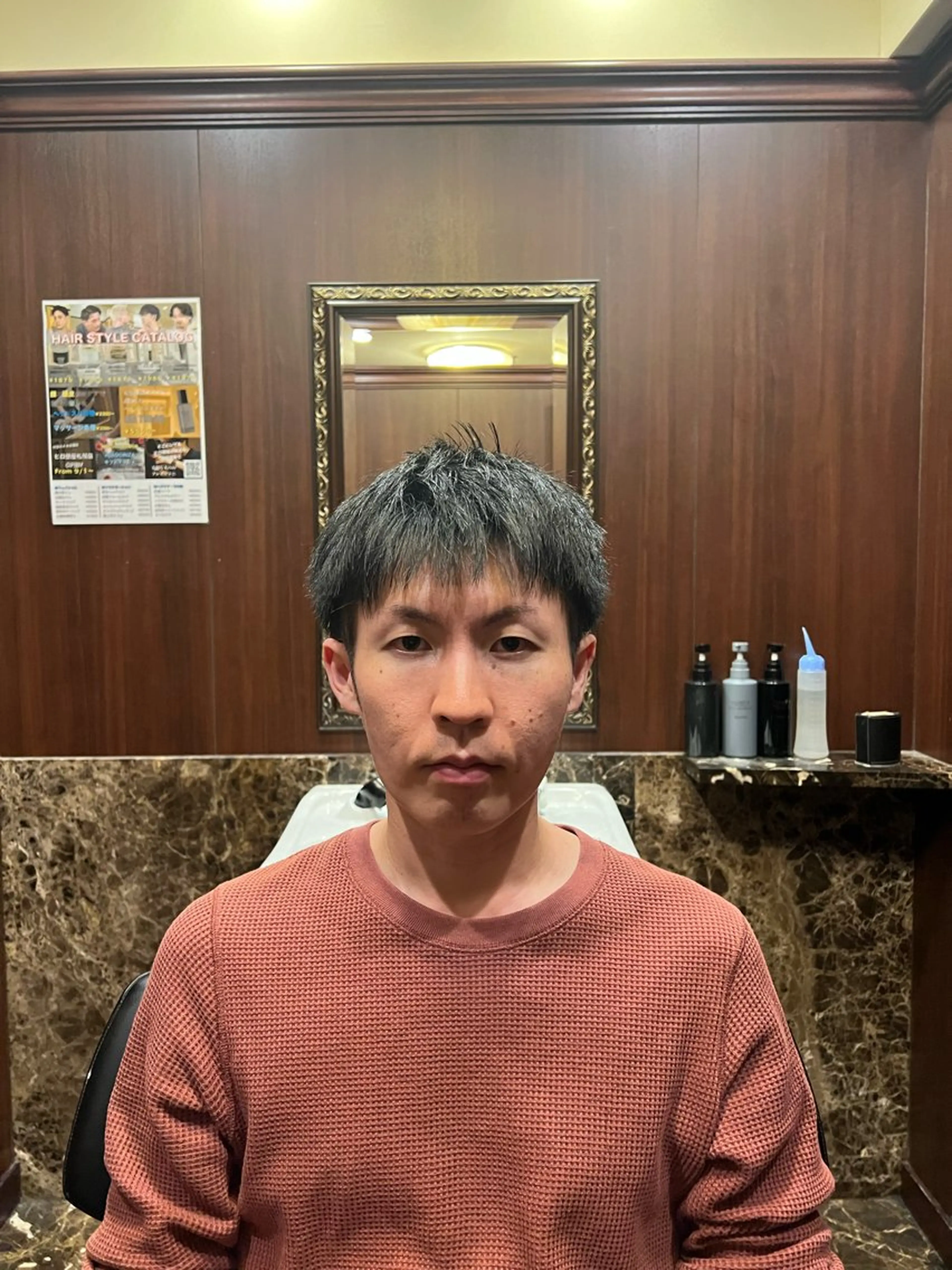 ショート ヒロ銀座バーバーショップ丸の内所属・秋山 琳太のヘアスタイル