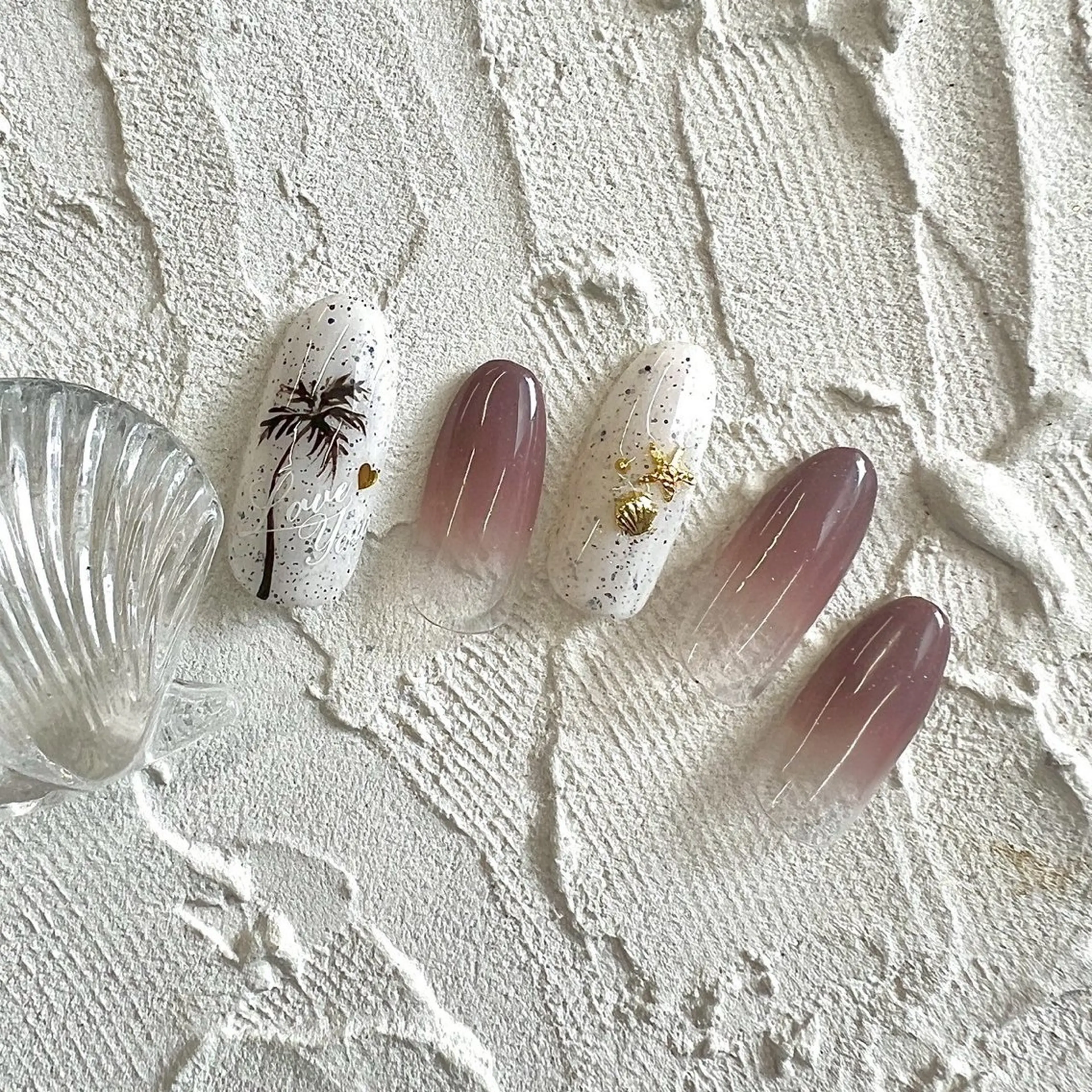 ネイル ⭐︎休業中の練習⭐︎ JNA認定講師髙橋のネイルデザイン