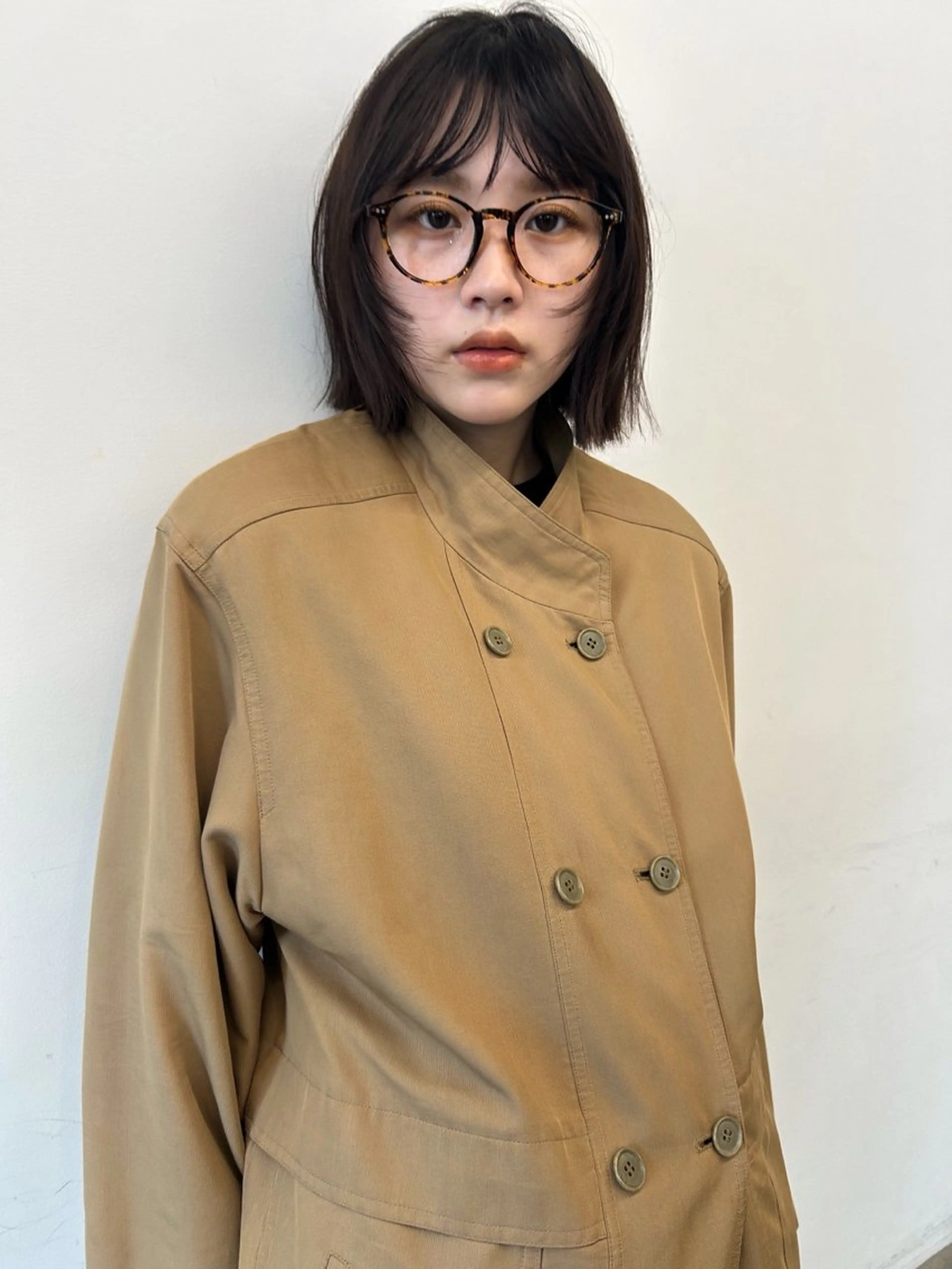 ショート ボブレイヤー ボブ レイヤーカット December渋谷所属・無料カットモデル募集 / 涼 乃のヘアスタイル