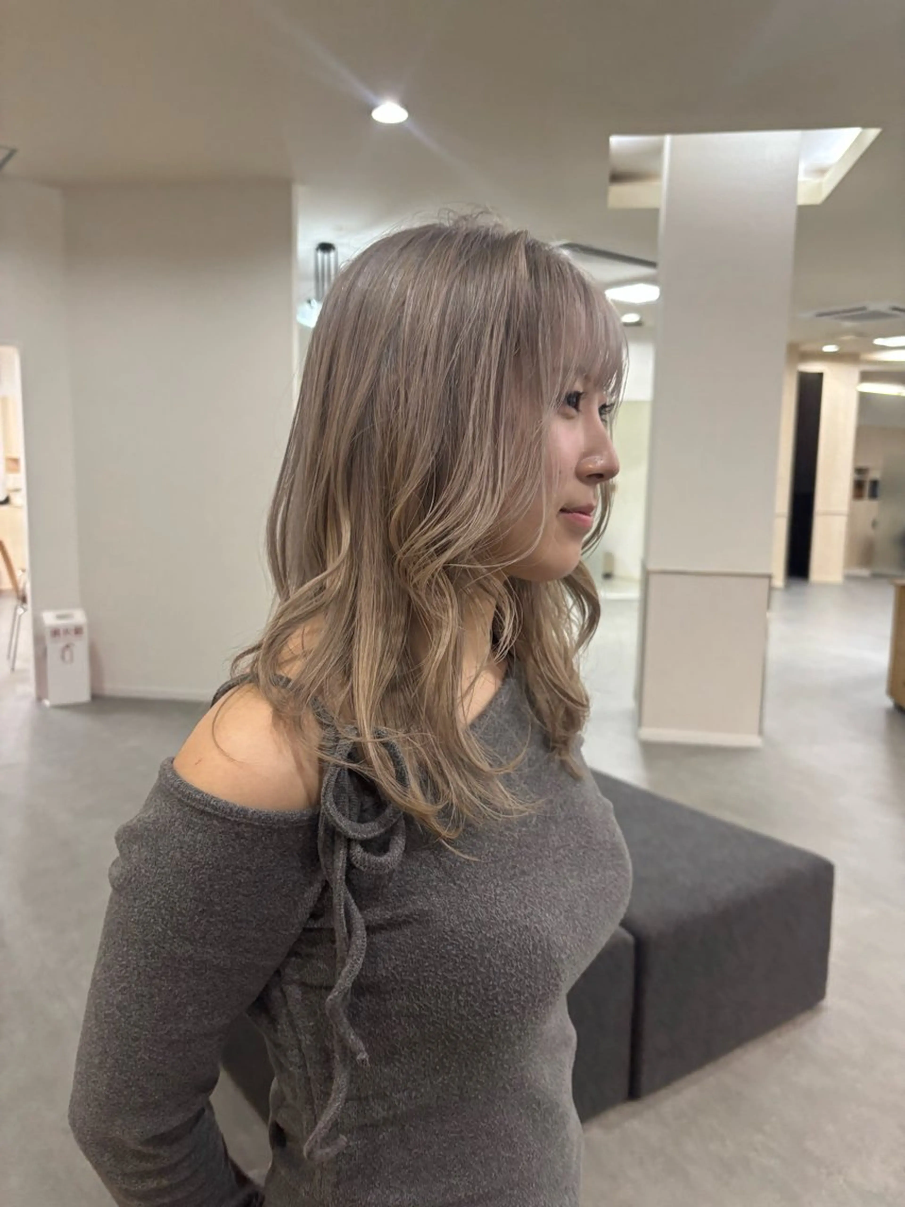 カラー 抜け感ヘア໒꒱ブリー チ໒꒱chihanaのヘアスタイル