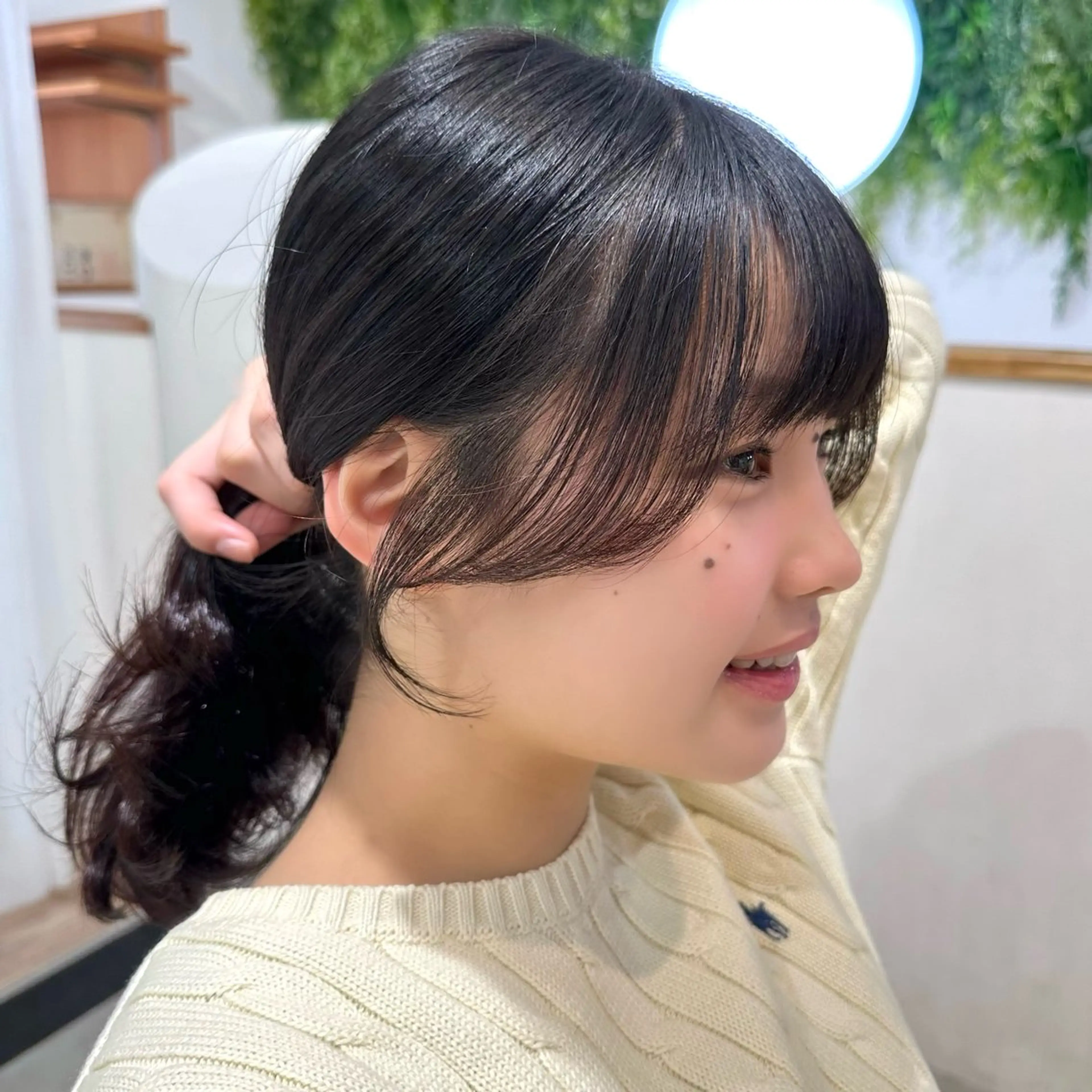 セミロング VIEW BLUE所属・レイヤー/顔まわり /亀戸錦糸町/なつきのヘアスタイル