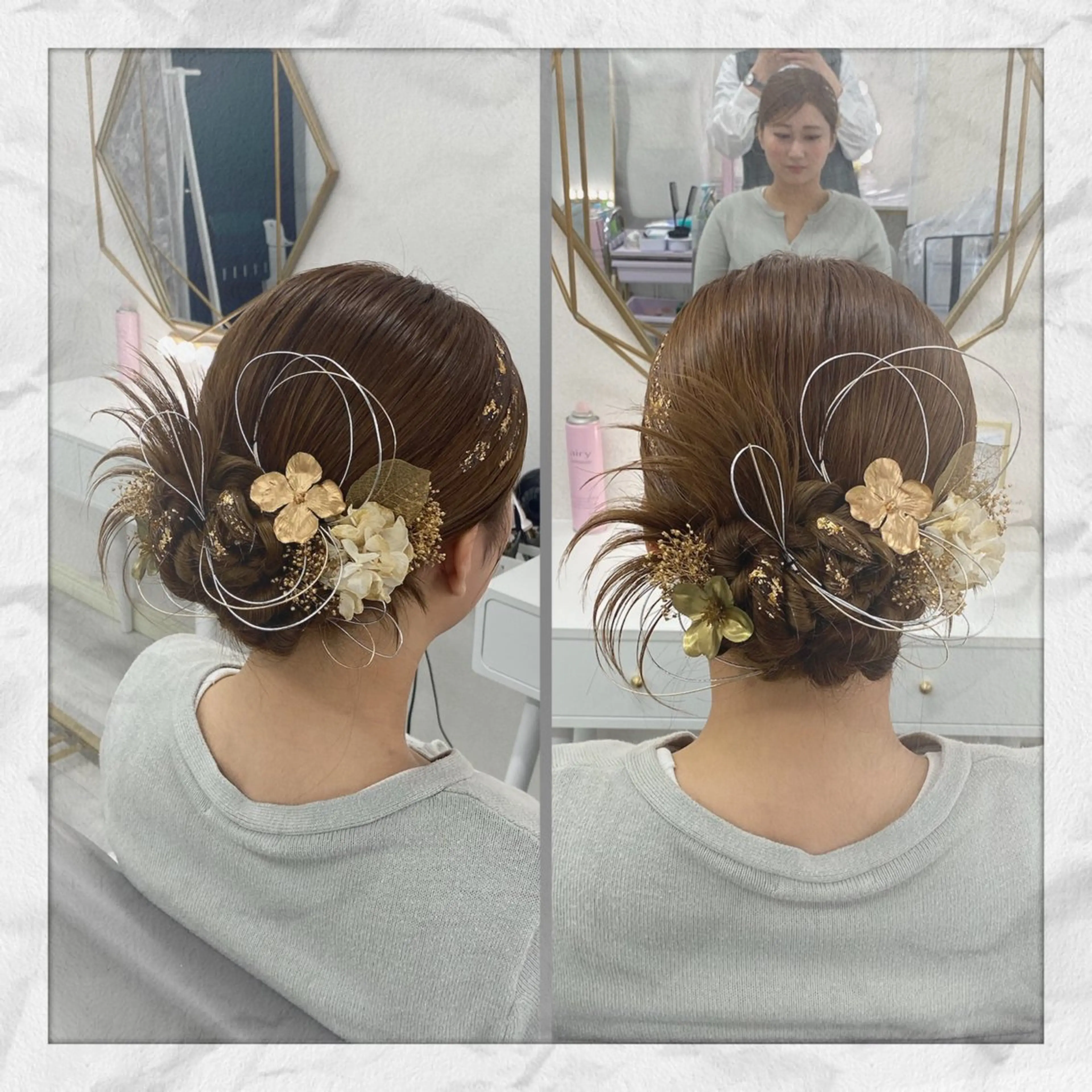 ロング ヘアアレンジ 成人式 ヘアセット ヘアセット/着付け 𓇼 松本 夏美𓇼のヘアスタイル