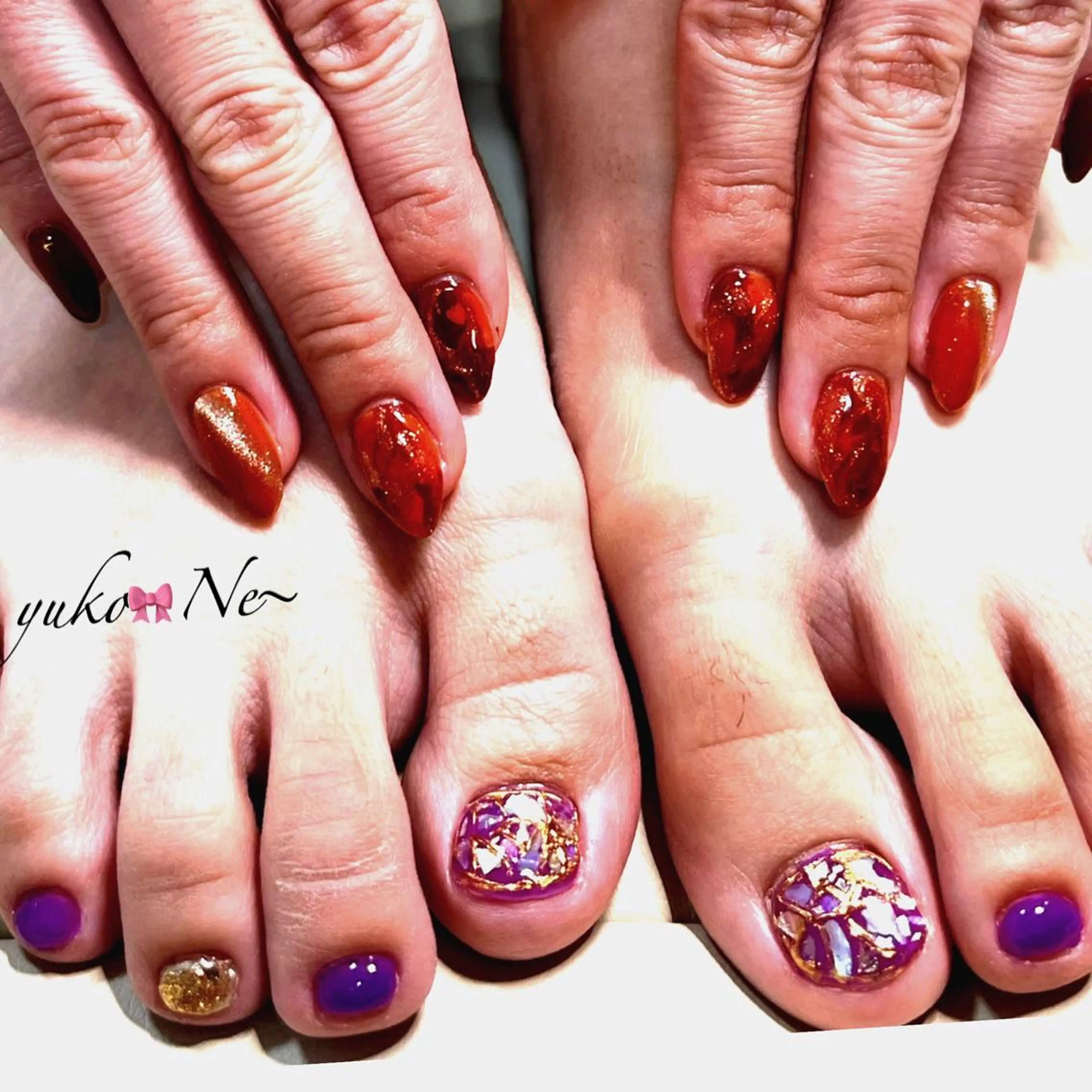 選べるハンドandフットセットの写真