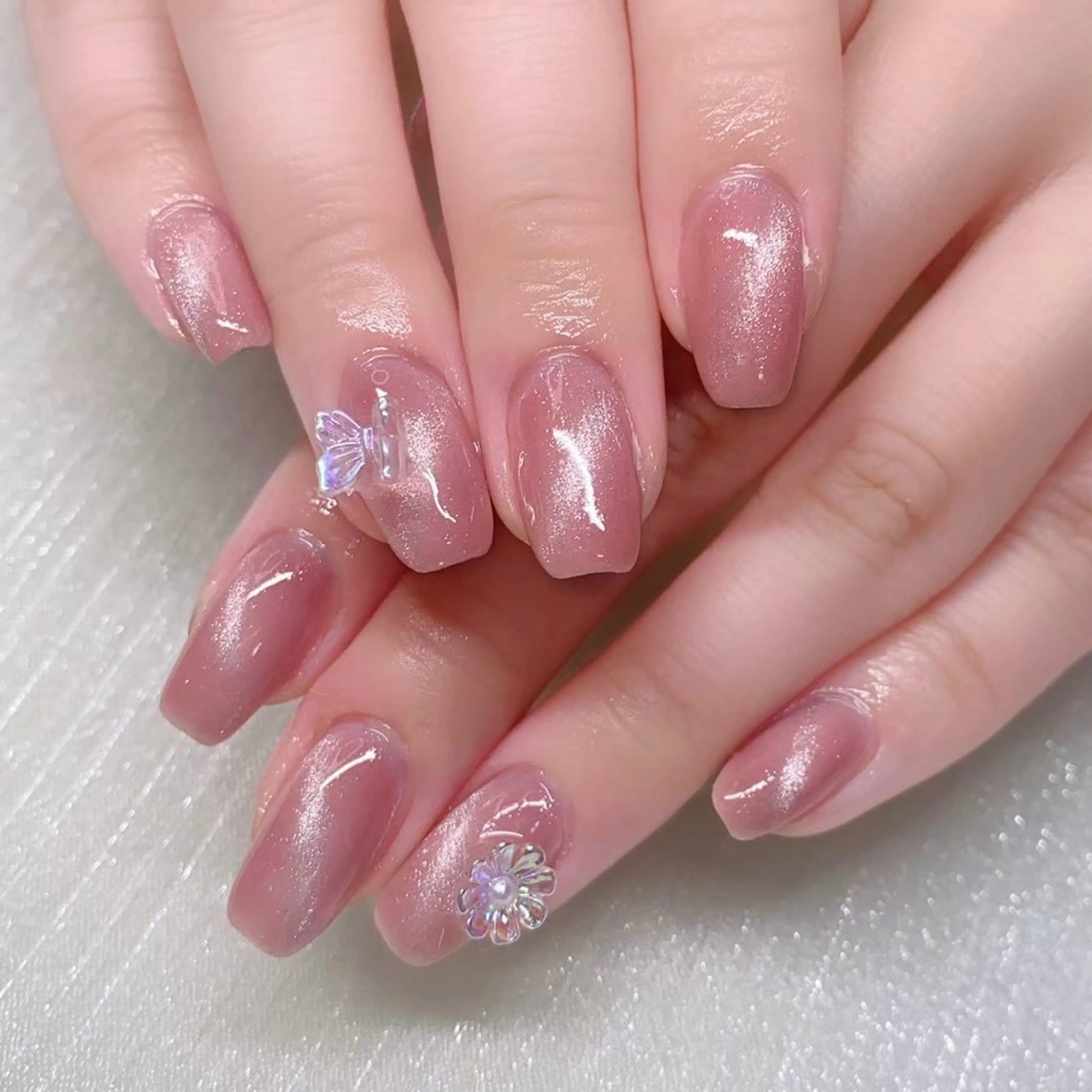 ネイル 長さ出し ハンドネイル Nailist SUZU所属・Nailist suzuのネイルデザイン