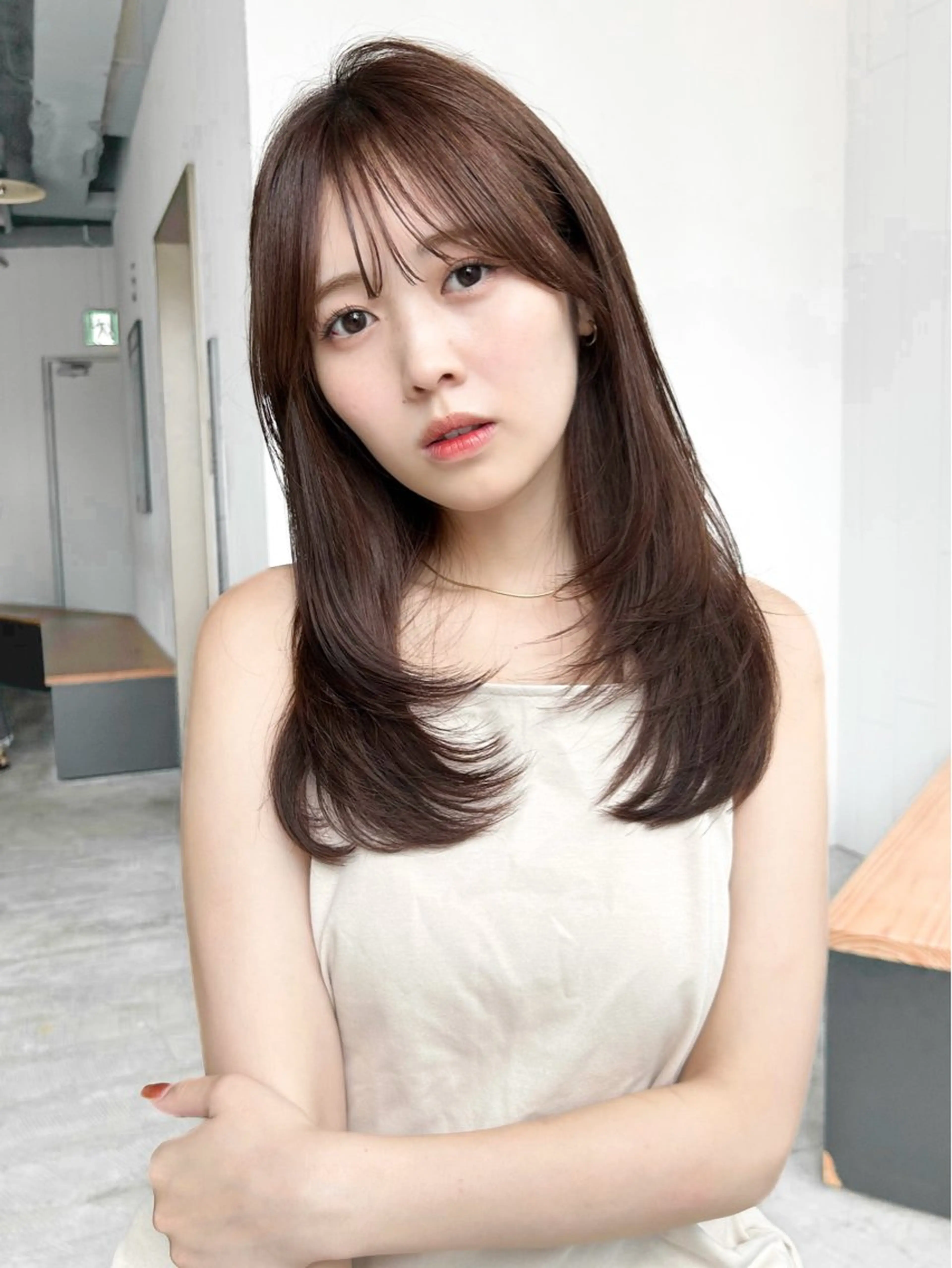 レイヤーカット+コーティングトリートメント♡(⚠️イメージ画像のようなレイヤーに限ります)の写真