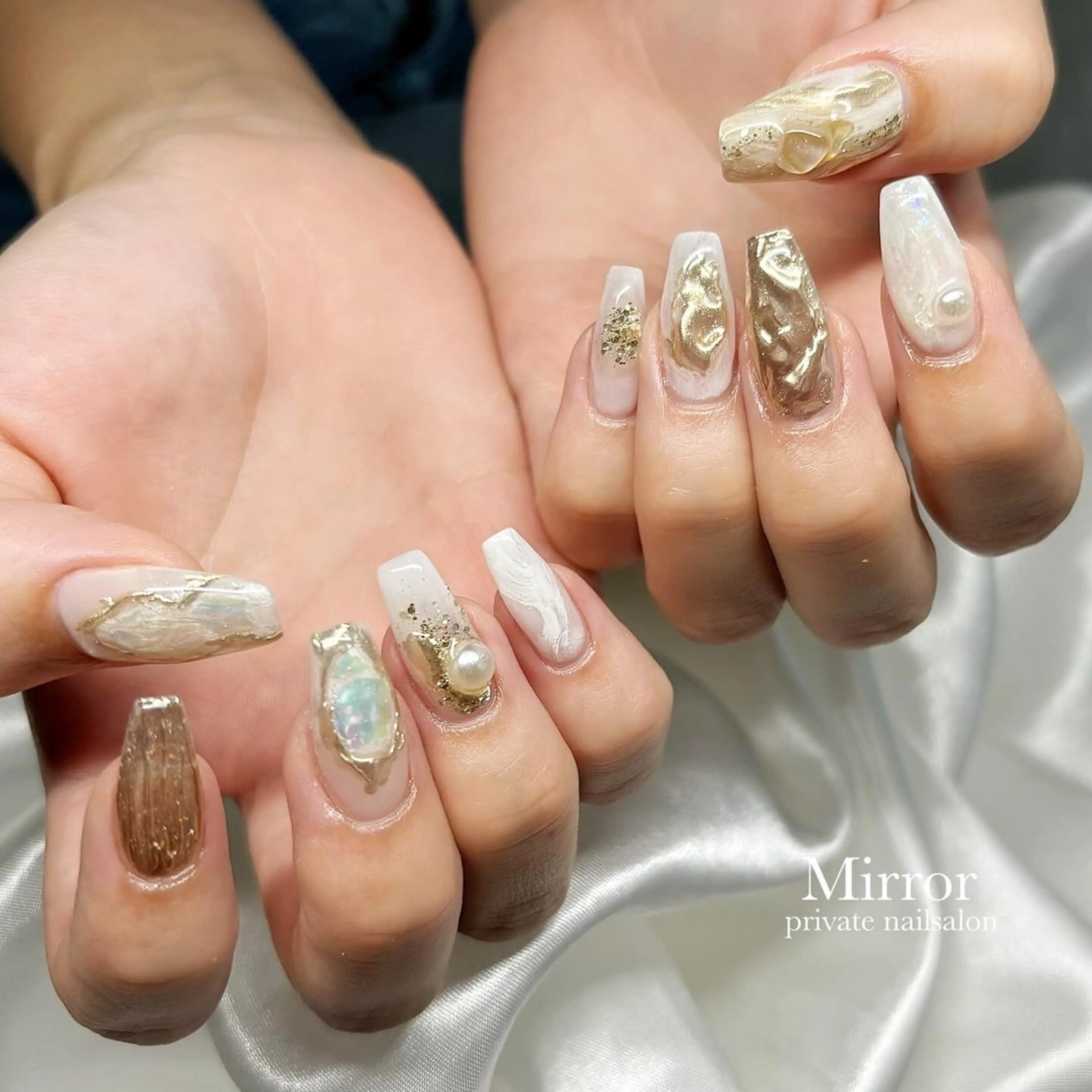 ネイル ハンドネイル nailsalon Mirrorのネイルデザイン
