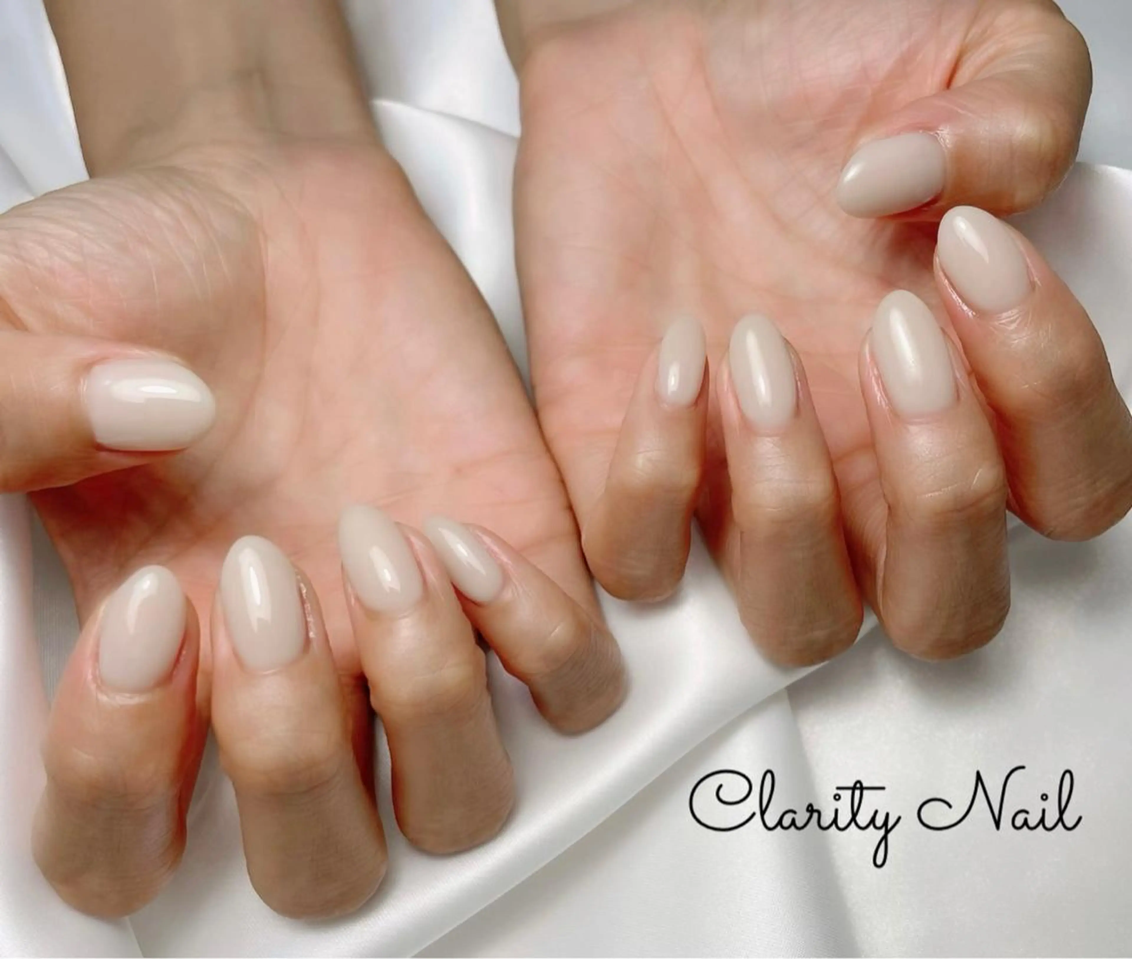 ネイル ワンカラーネイル ハンドネイル Clarity Nailのネイルデザイン