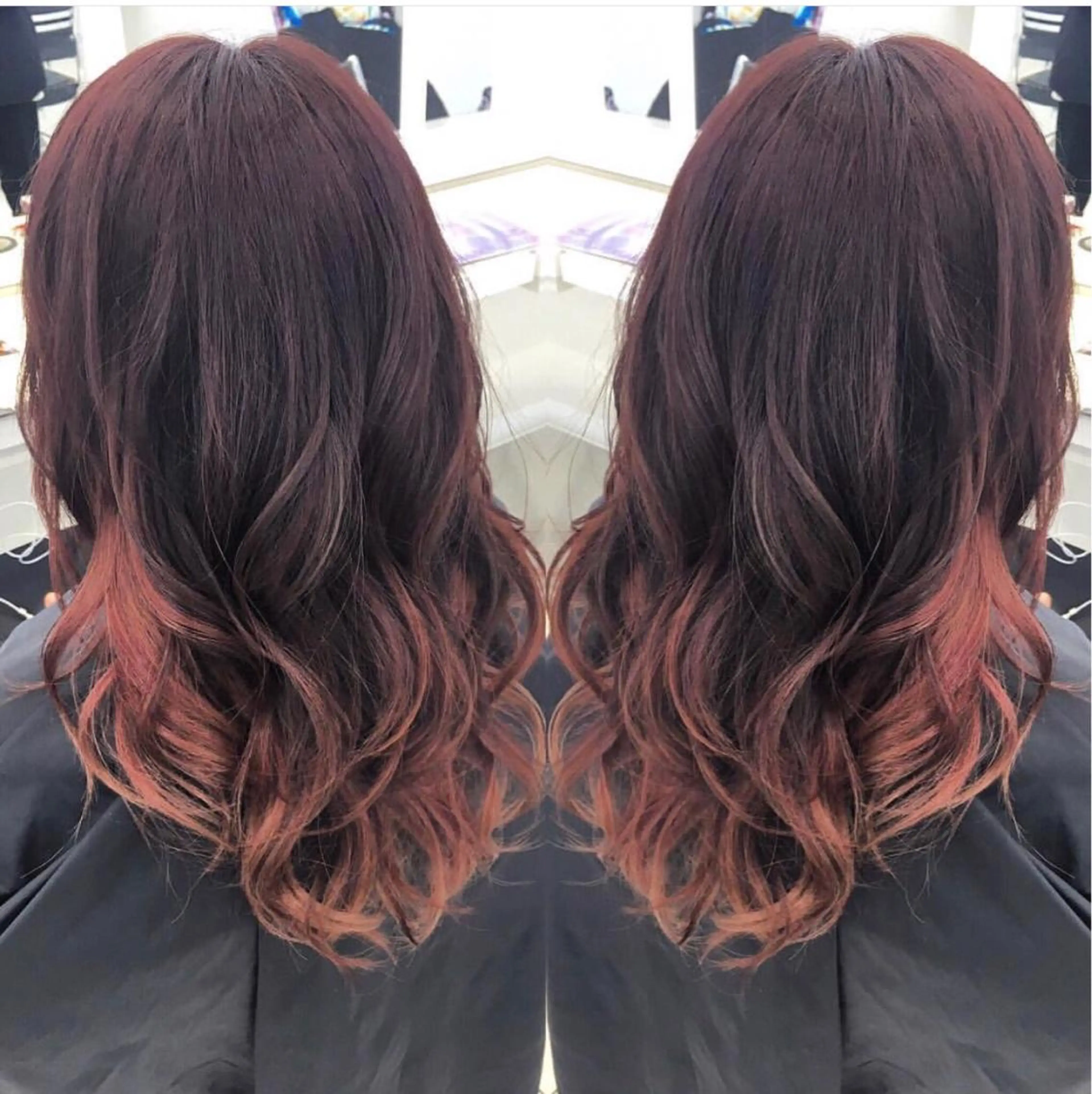 ロング カラー 苅北 泰輔のヘアスタイル