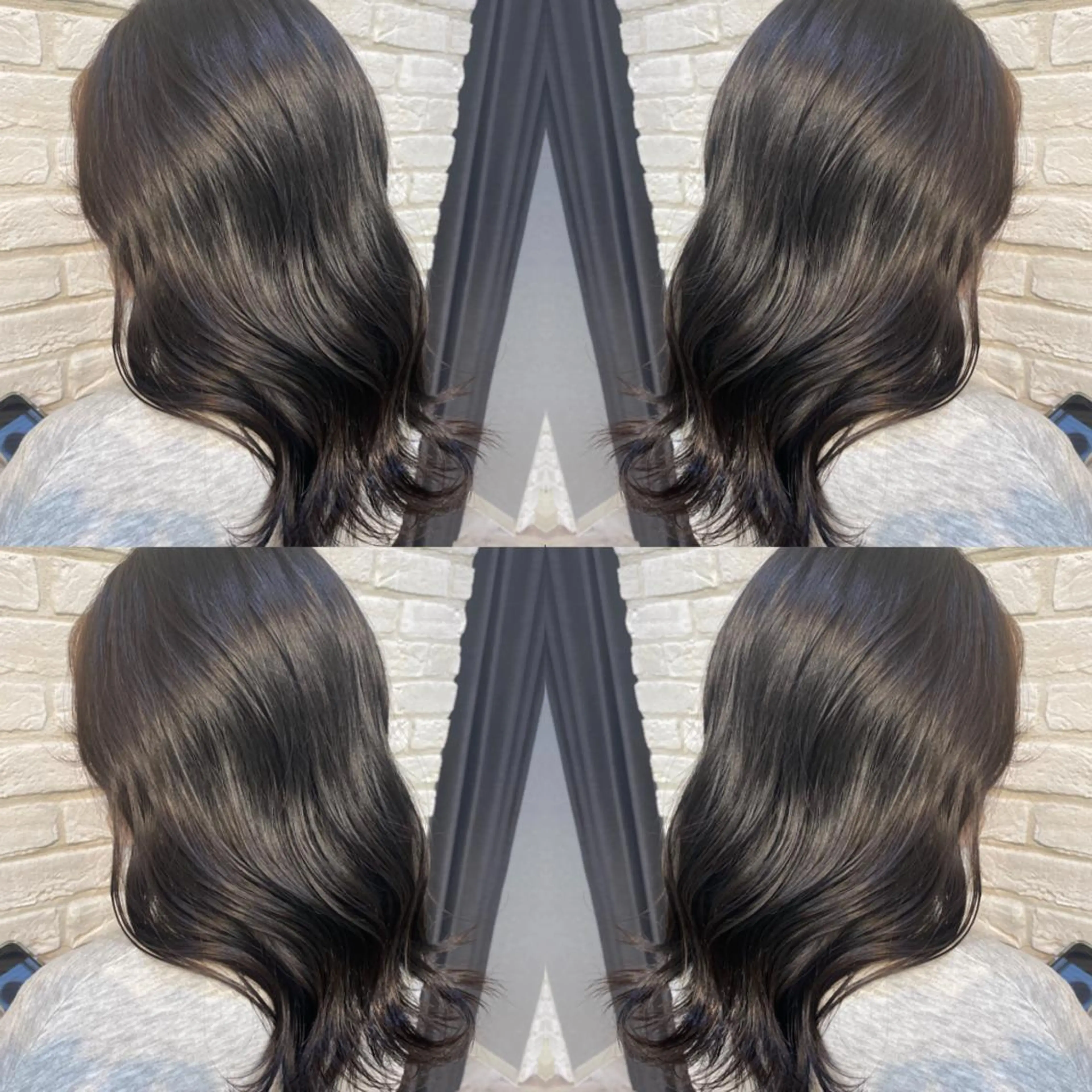 セミロング トリートメント カット ヘアカラー ココロ☀️ CLUTCH天王寺店のヘアスタイル