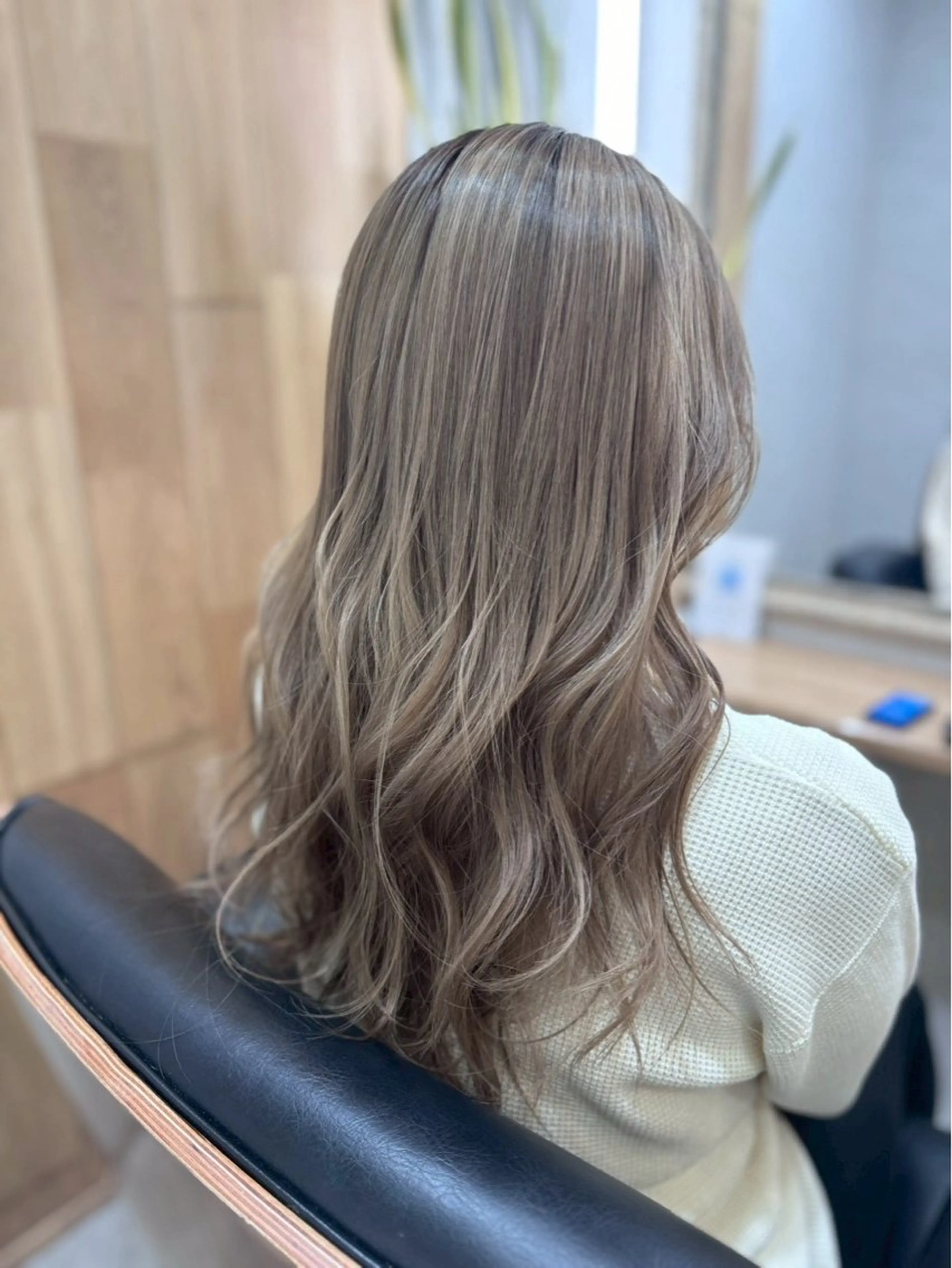 ロング ヘアカラー トリートメント 白鳥 正孝のヘアスタイル