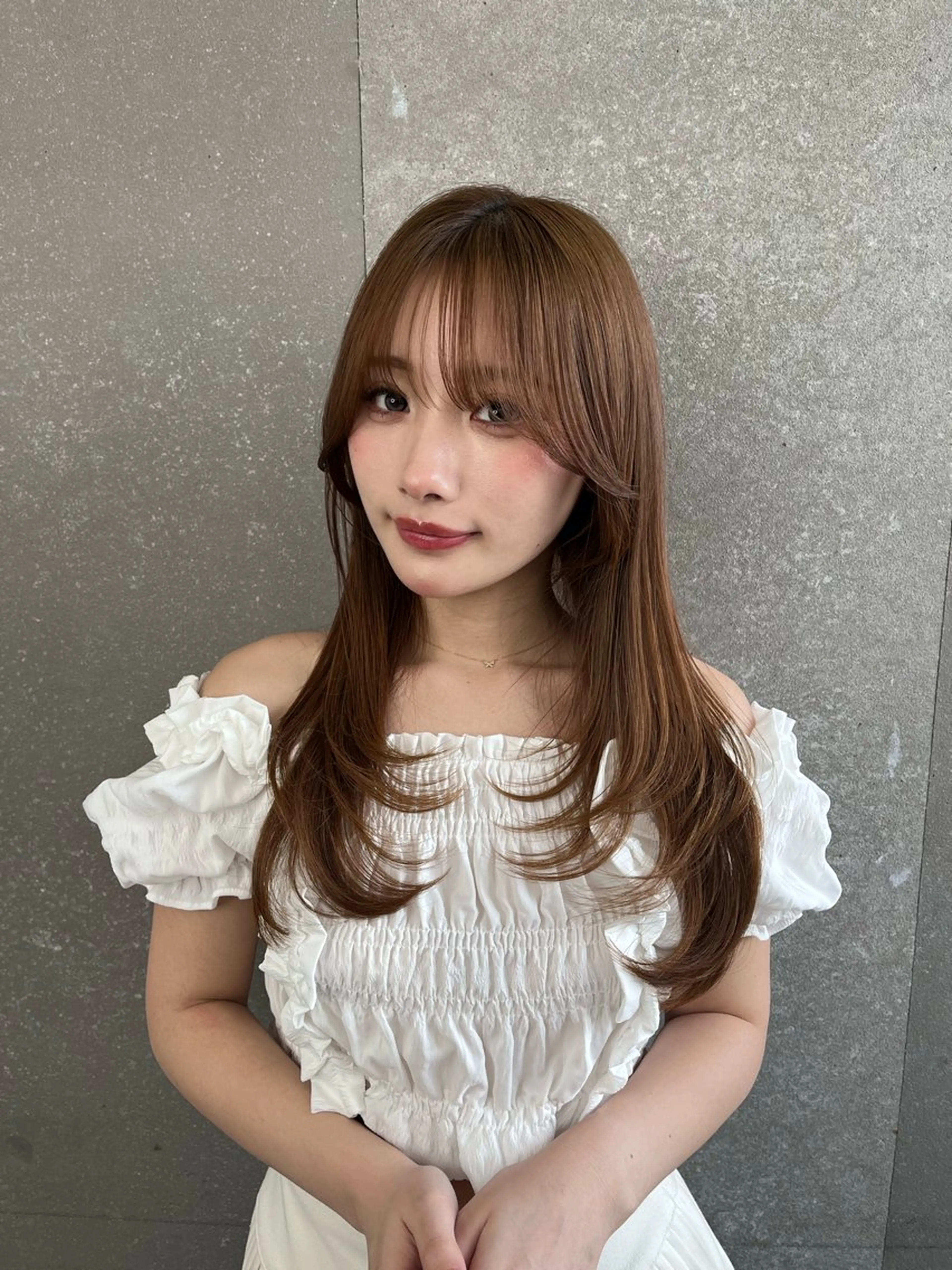 ロング 久米 春輝のヘアスタイル