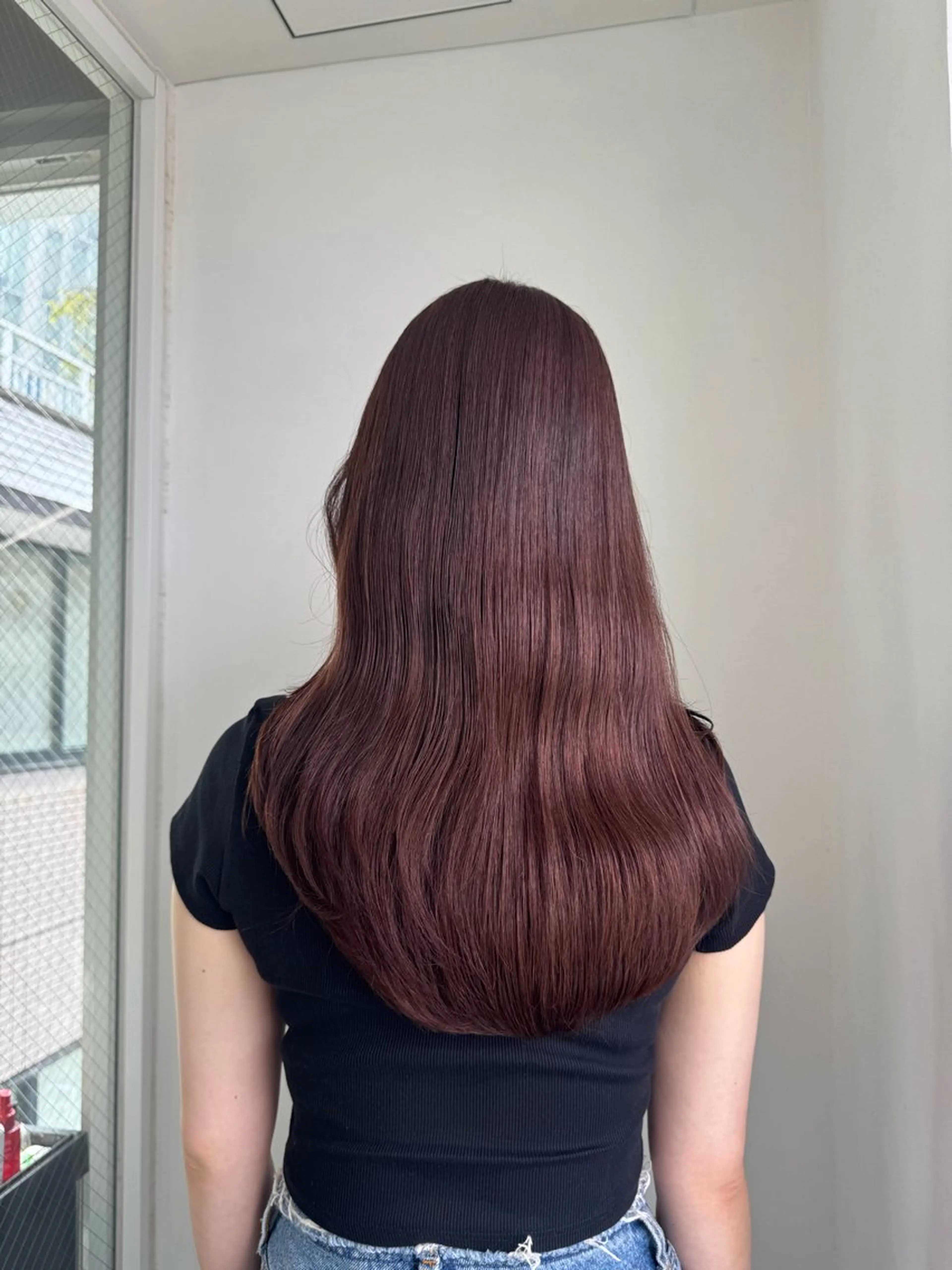 カラー maina/透明感 ベージュ/ブラウンのヘアスタイル