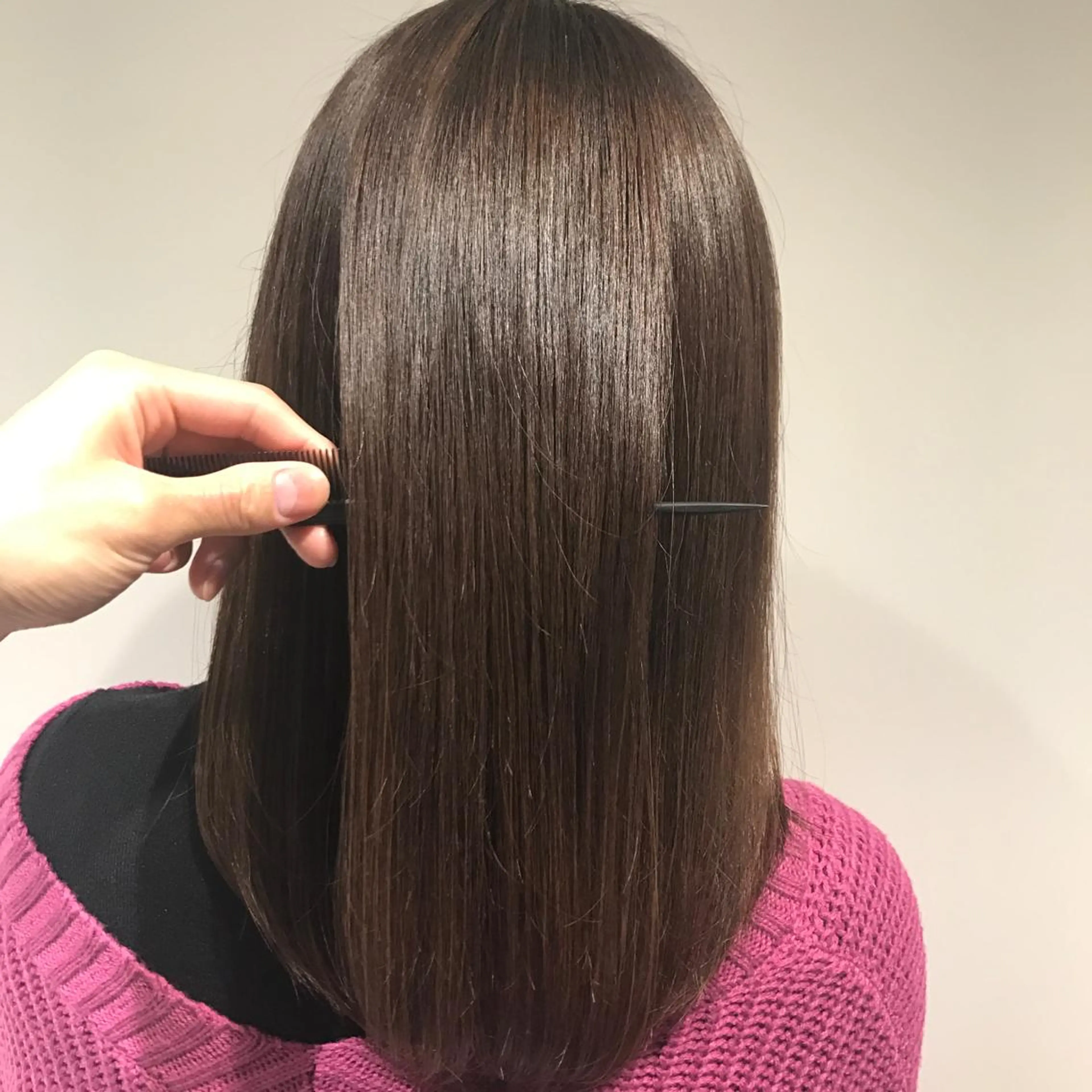 セミロング カラー ヘアアレンジ Zina渋谷エリア マネージャShionのヘアスタイル