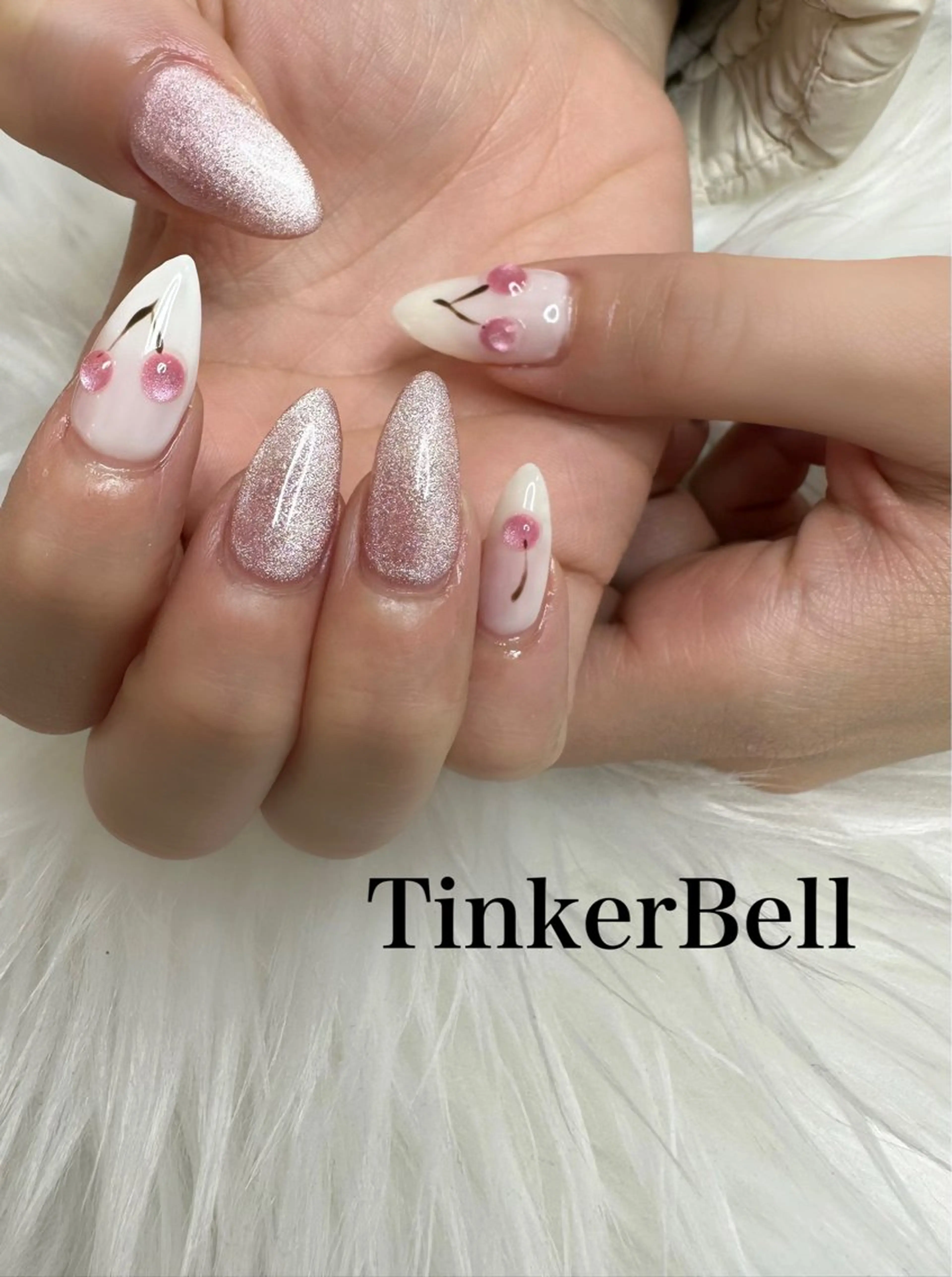 ネイル ハンドネイル Tinker Bellのネイルデザイン