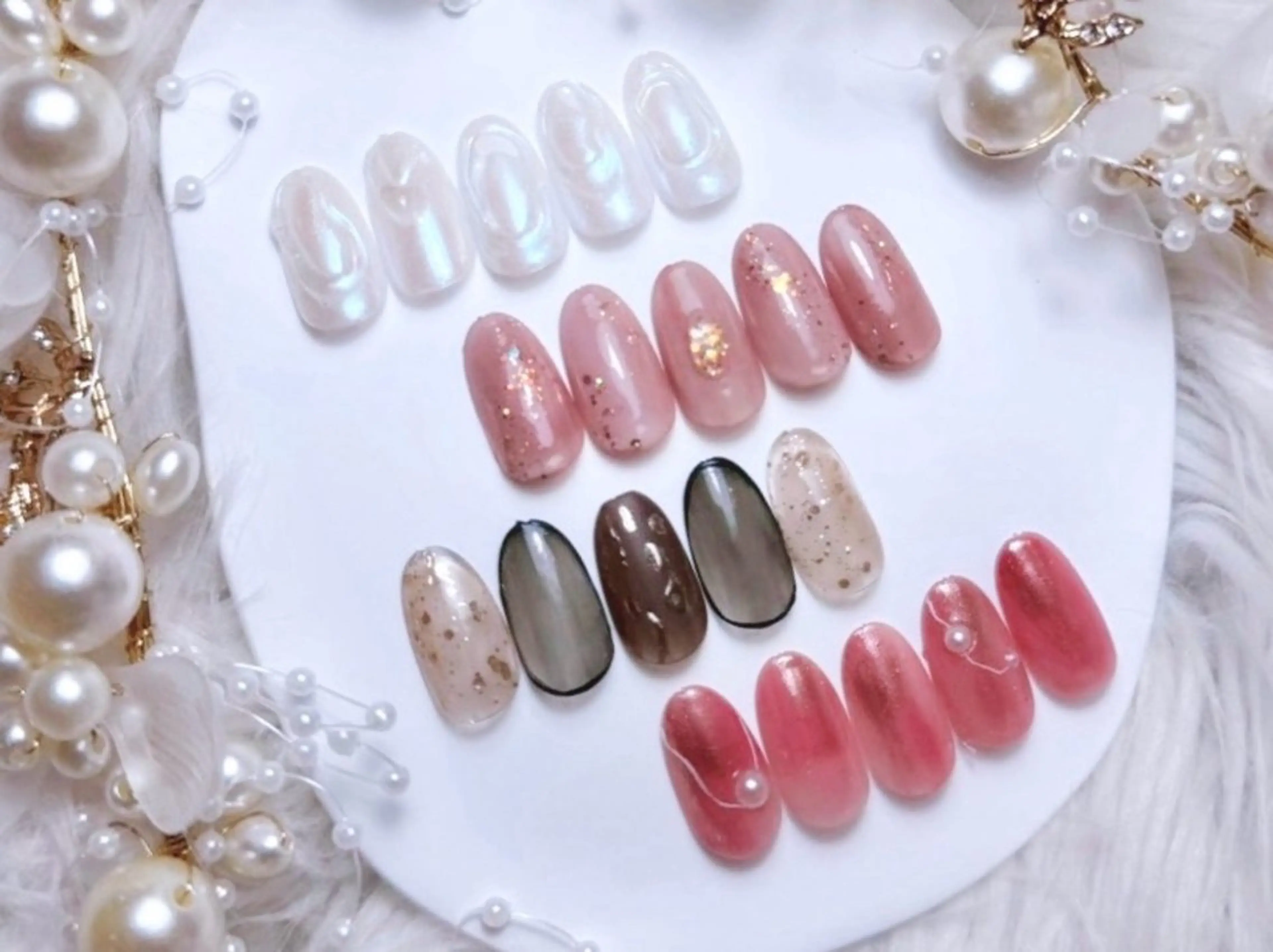 ネイル ニュアンスネイル ハンドネイル nailsalon Questのネイルデザイン