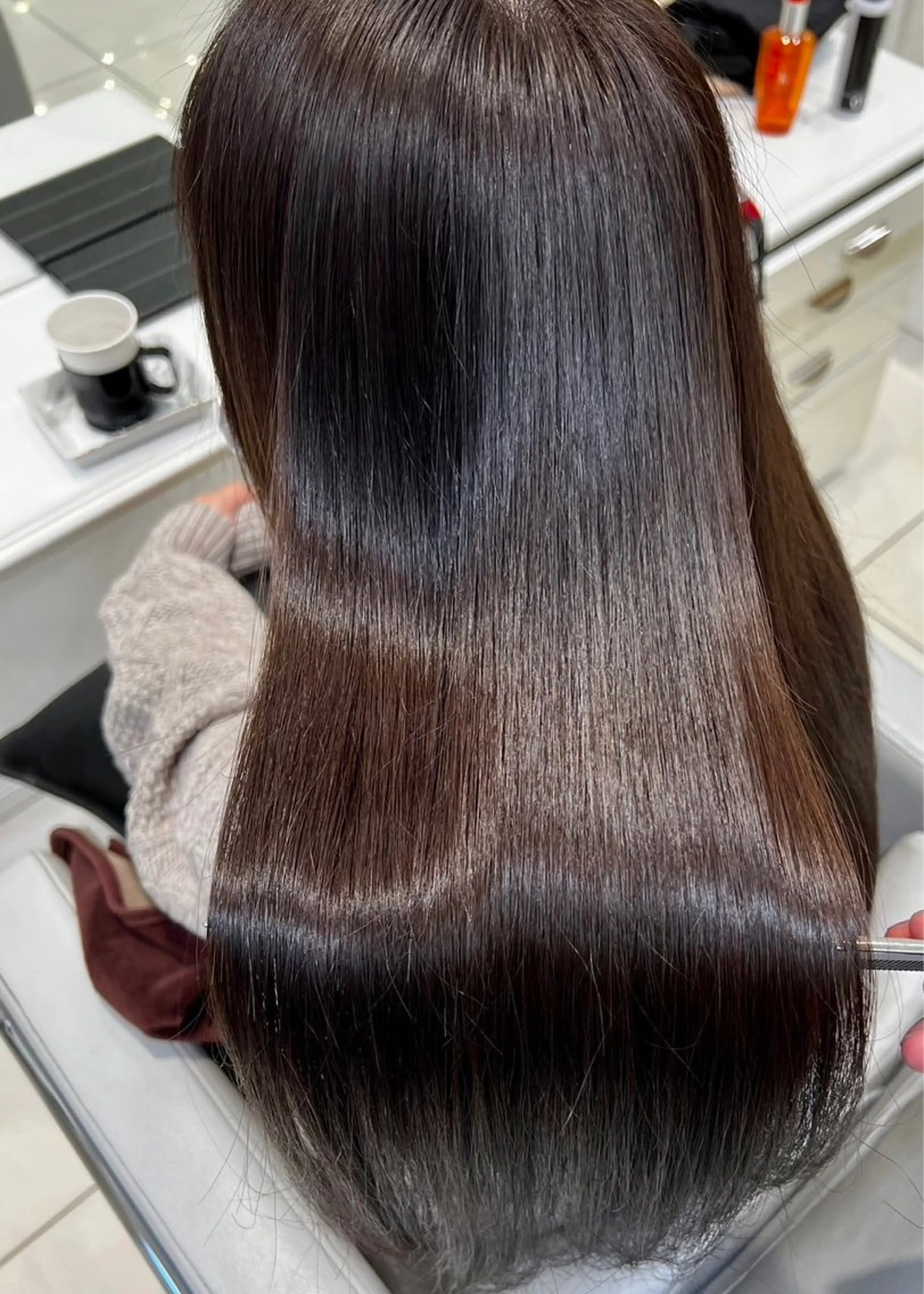 ロング カラー orgo所属・︎︎☁🧺チヒロ モデル募集🧺︎︎☁のヘアスタイル