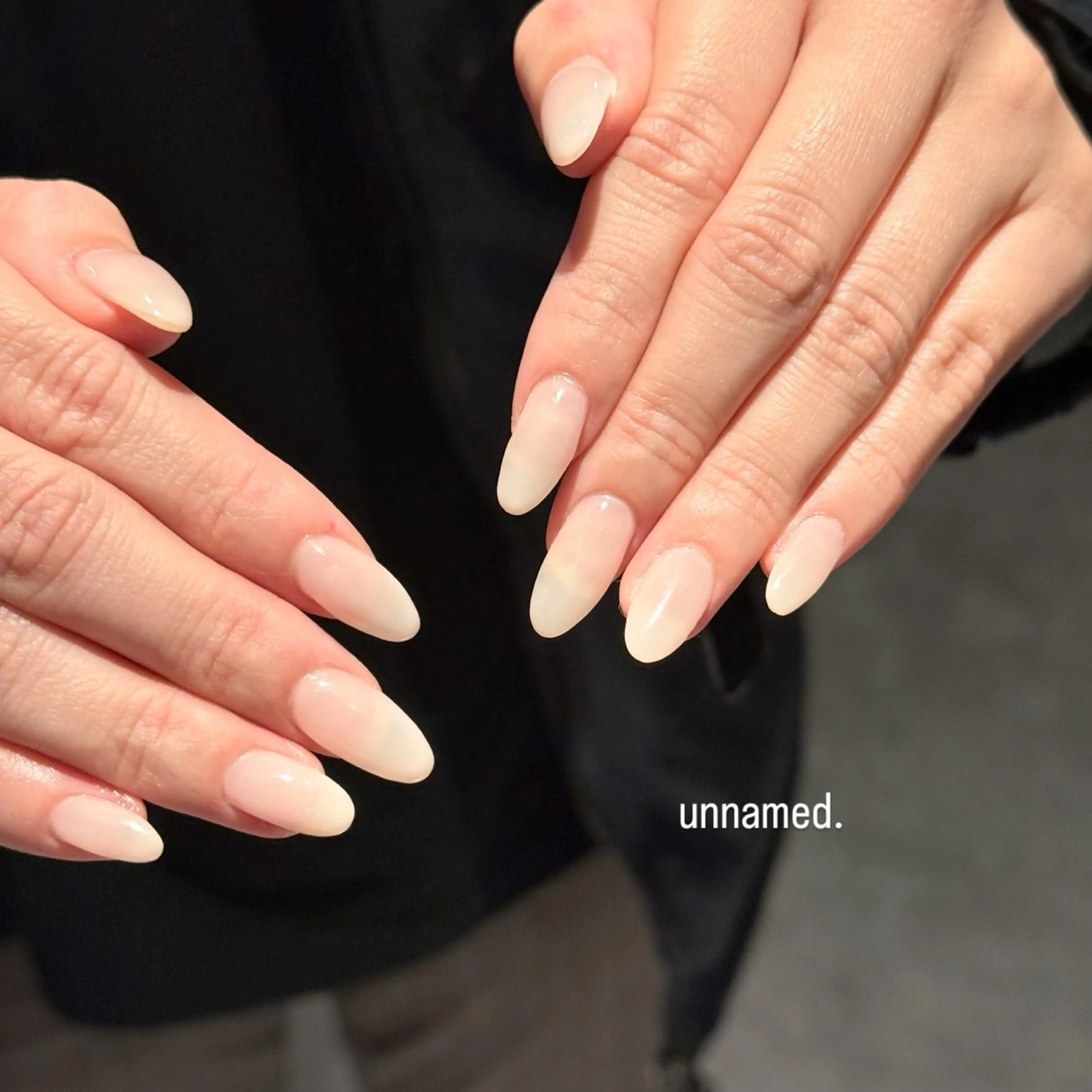 ネイル ホワイト ハンドネイル unnamed. Kurumiのネイルデザイン