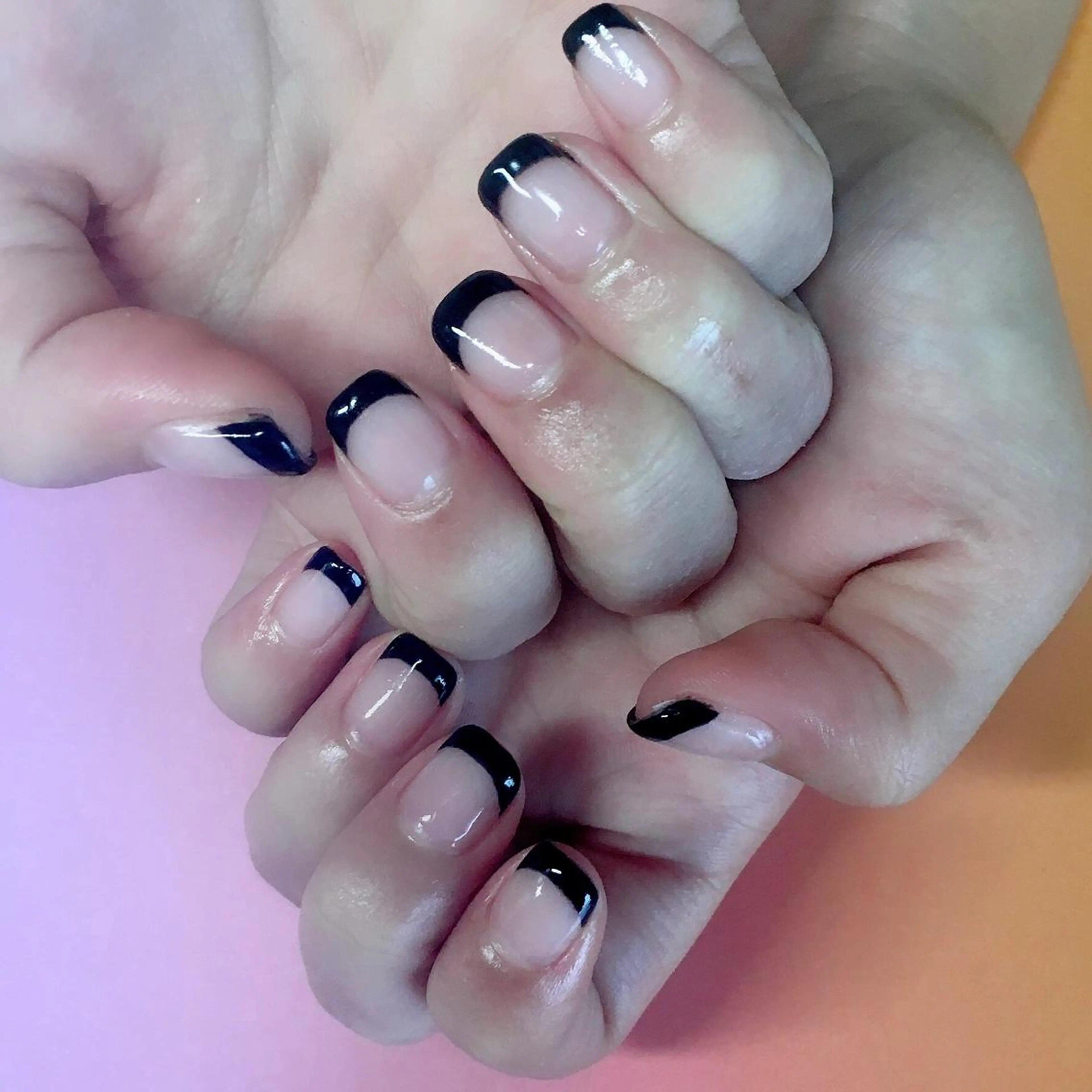 ネイル フレンチネイル ハンドネイル 自爪育成/深爪矯正 mikiのネイルデザイン