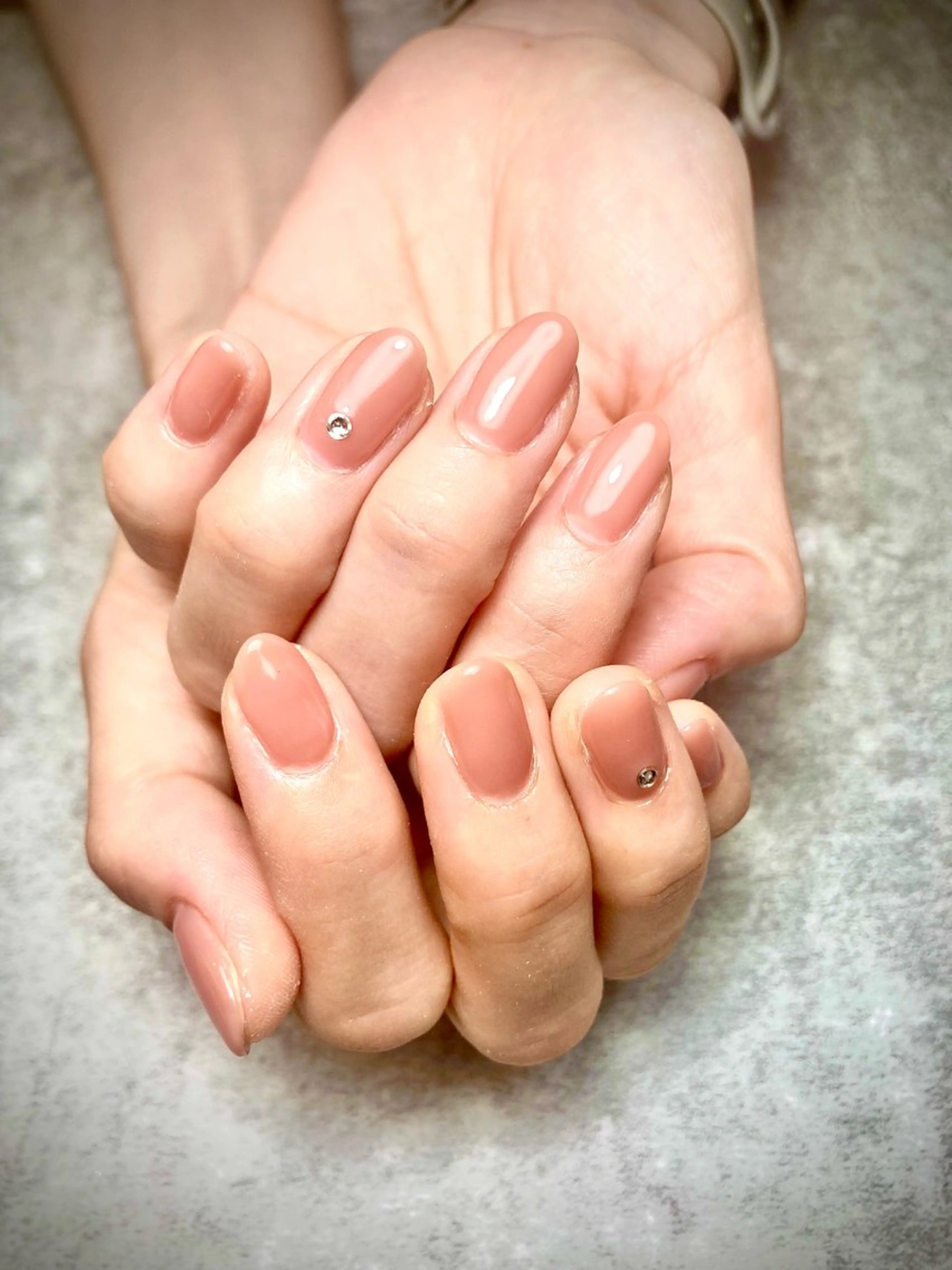 ネイル ワンカラーネイル Nail R _mikuのネイルデザイン